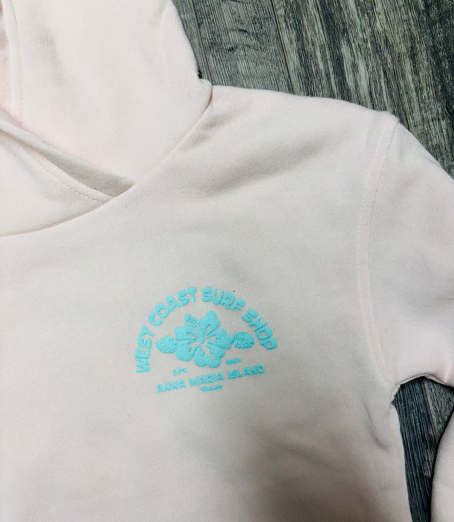 West Coast Surf Shop Youth Puff Hibiscus Hoodie