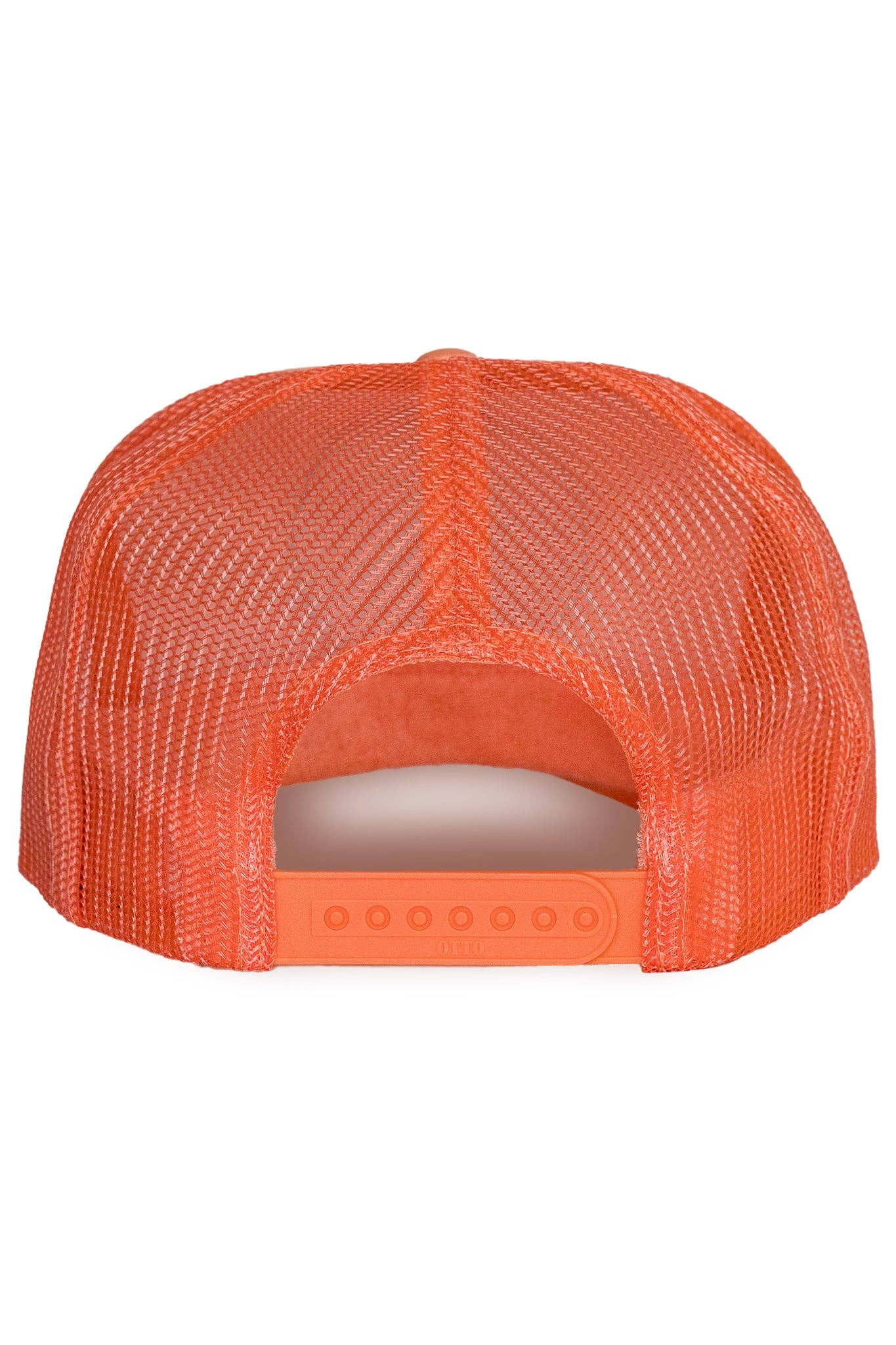 Salty Soul Trucker Hat in Coral