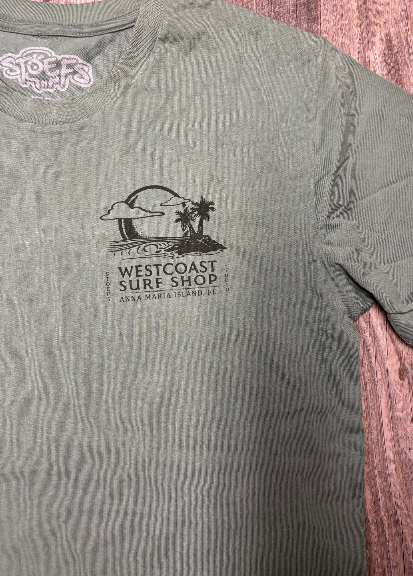 West Coast Surf Shop by Stoefs Studio Road Trip Tee