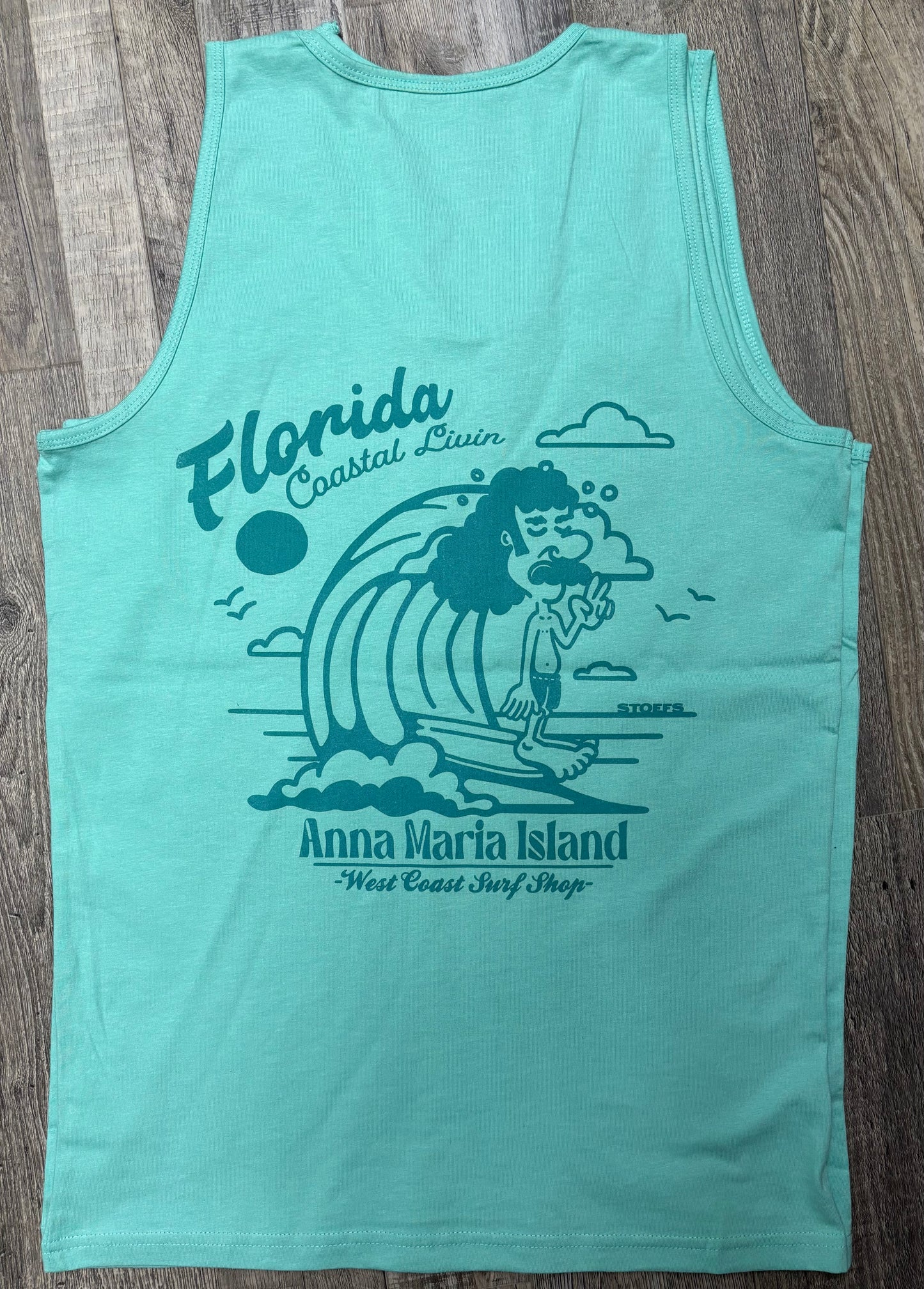 West Coast Surf Shop by Stoefs Studio Take it Easy Tank