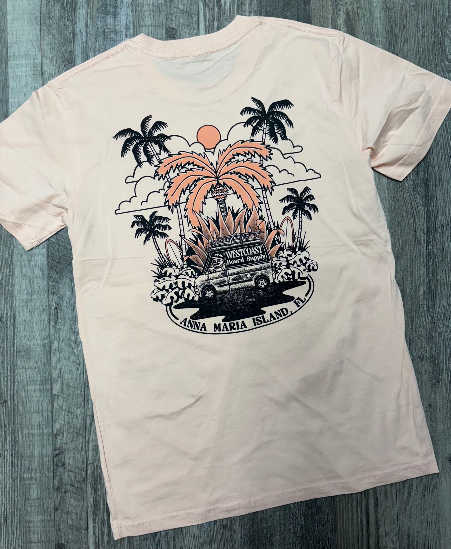 West Coast Surf Shop by Stoefs Studio Road To Paradise Tee