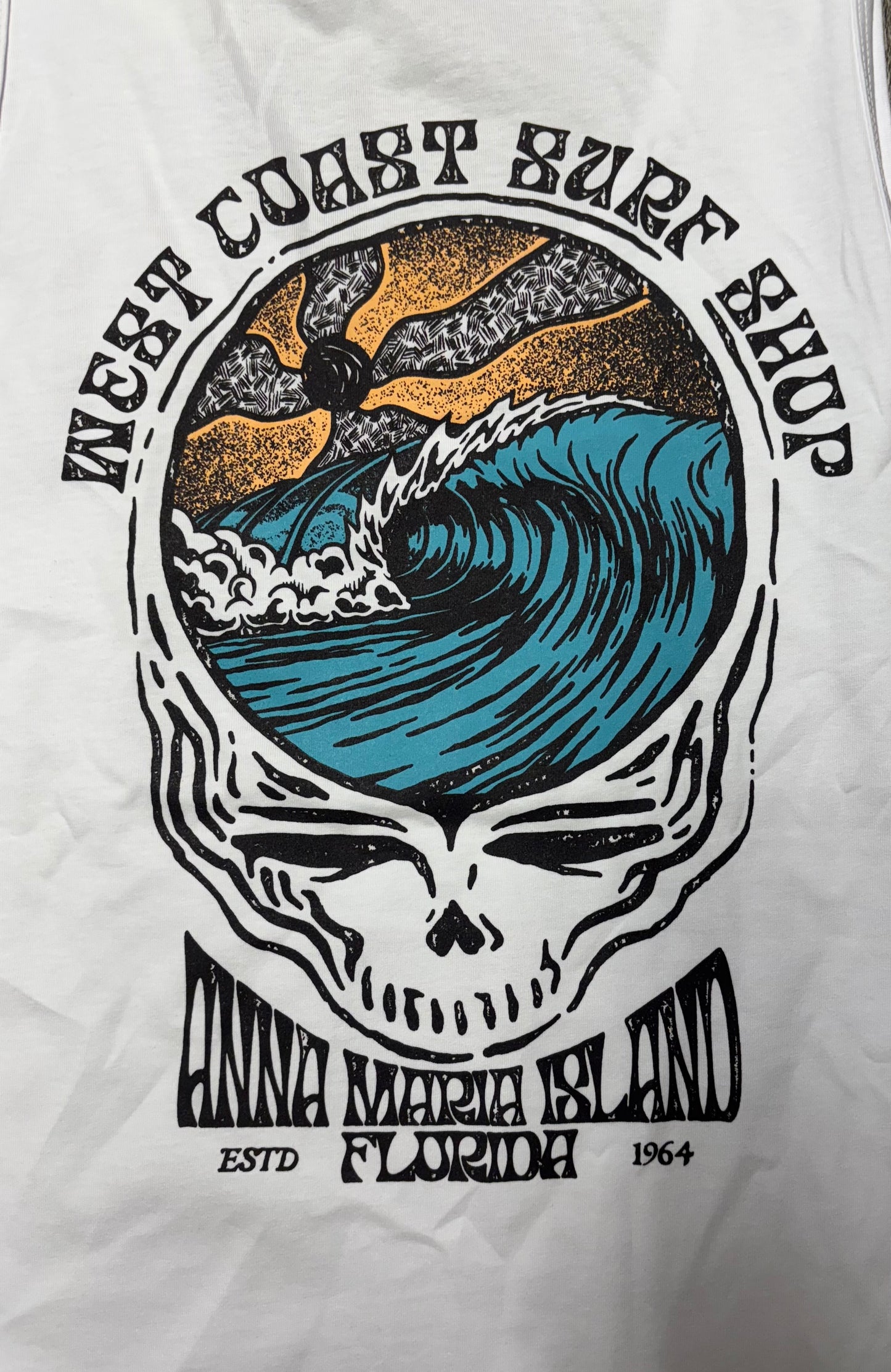 West Coast Surf Shop by Stoefs Studio Dead Head Tank