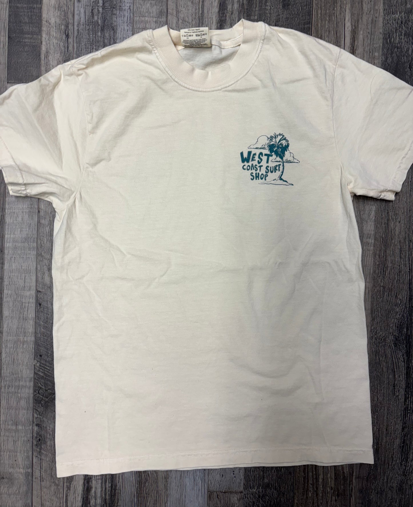 West Coast Surf Shop by Santino Surf Designs Tee
