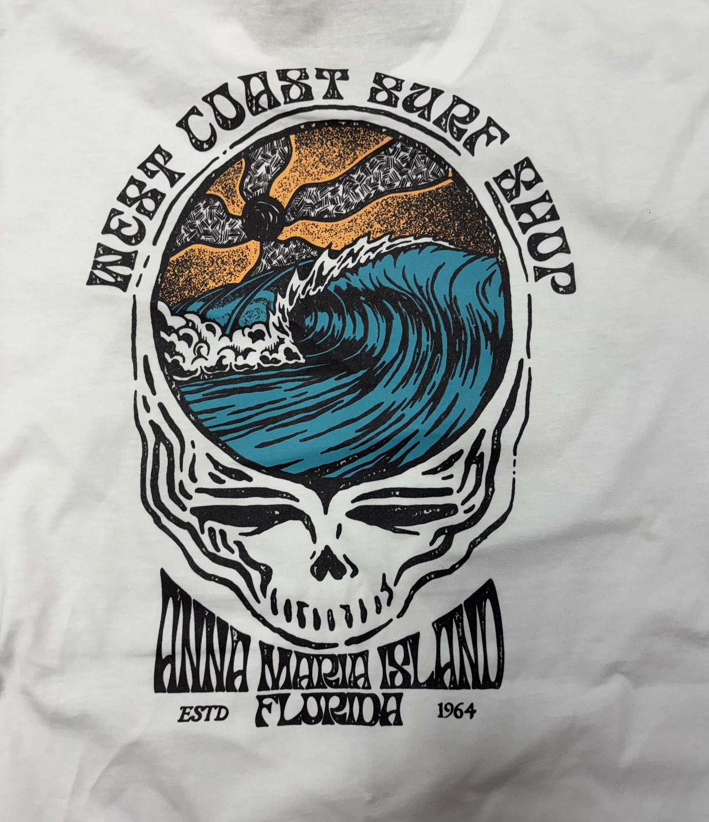 West Coast Surf Shop by Stoefs Studio Dead Head Tee