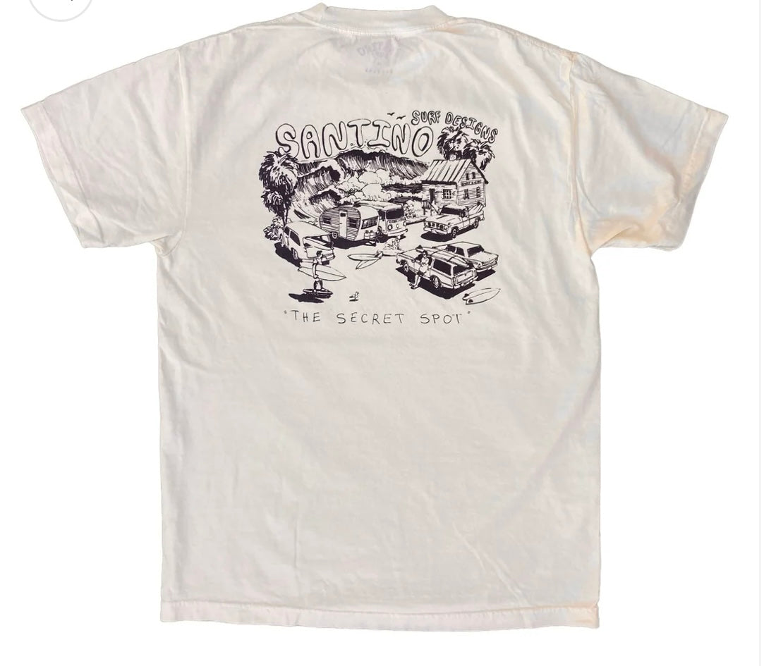 Santino Surf Designs The Secret Spot Tee
