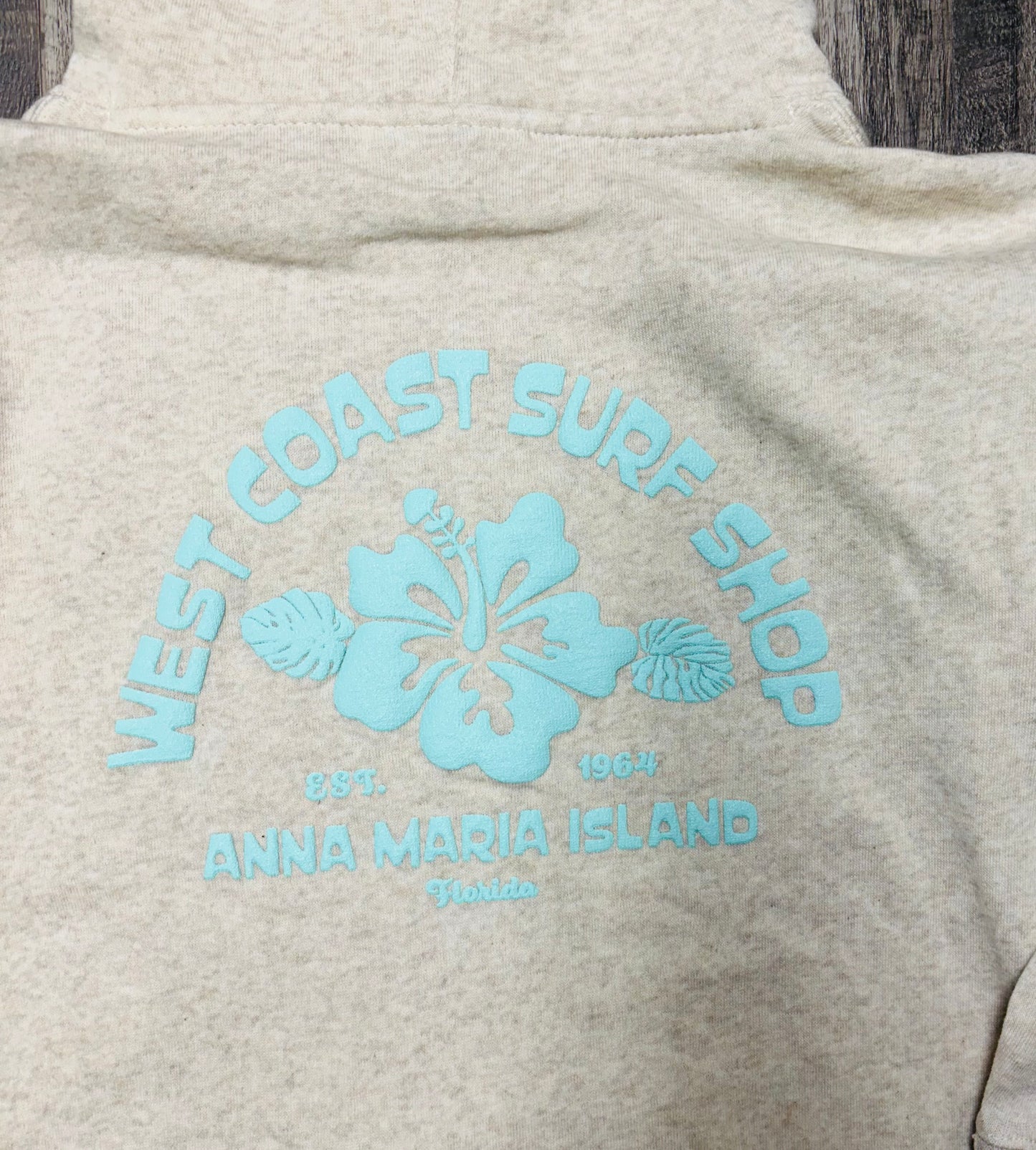 West Coast Surf Shop Youth Puff Hibiscus Hoodie