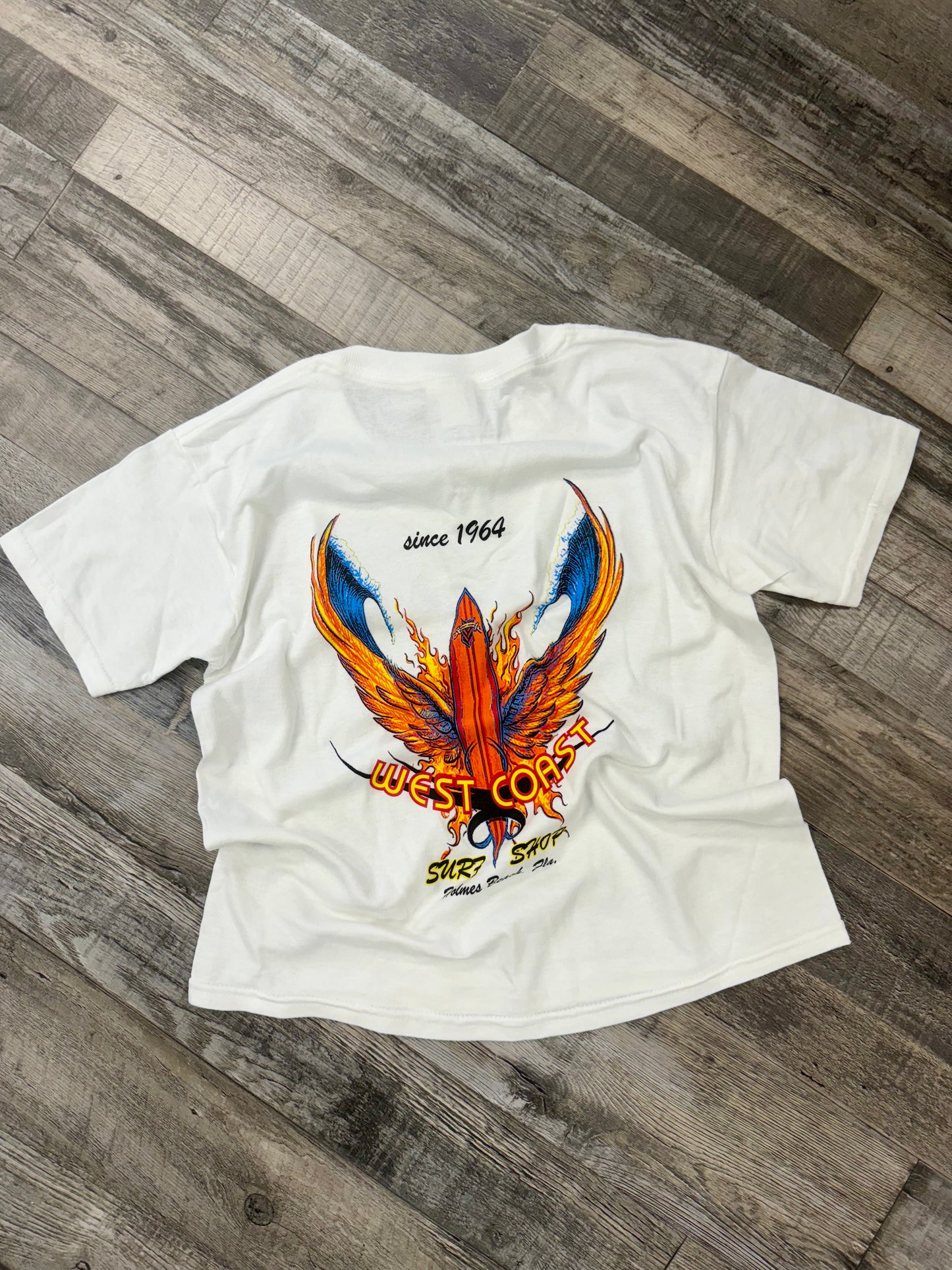 West Coast Surf Shop Flames Boys T-Shirt