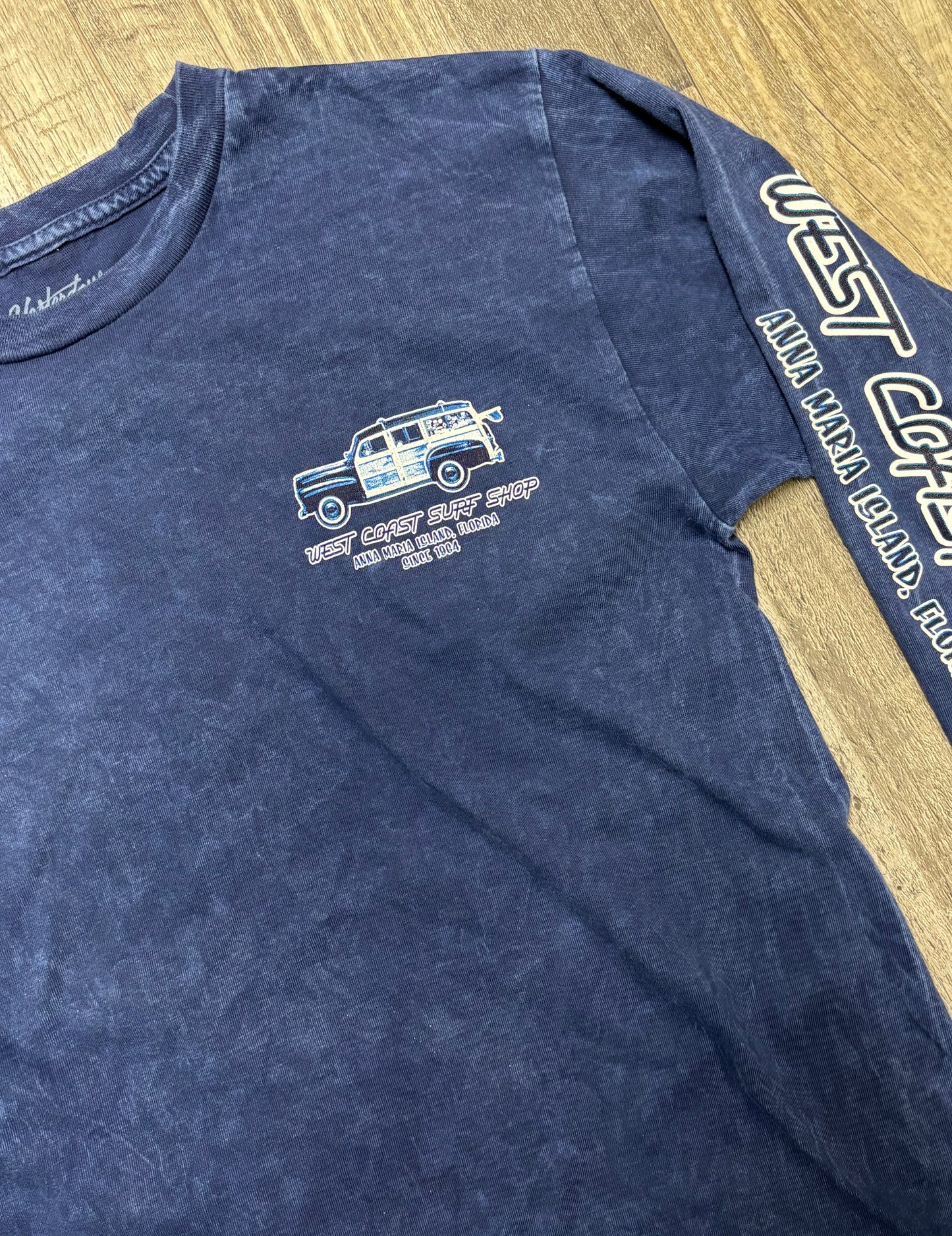 West Coast Surf Shop Woody Long Sleeve Tee