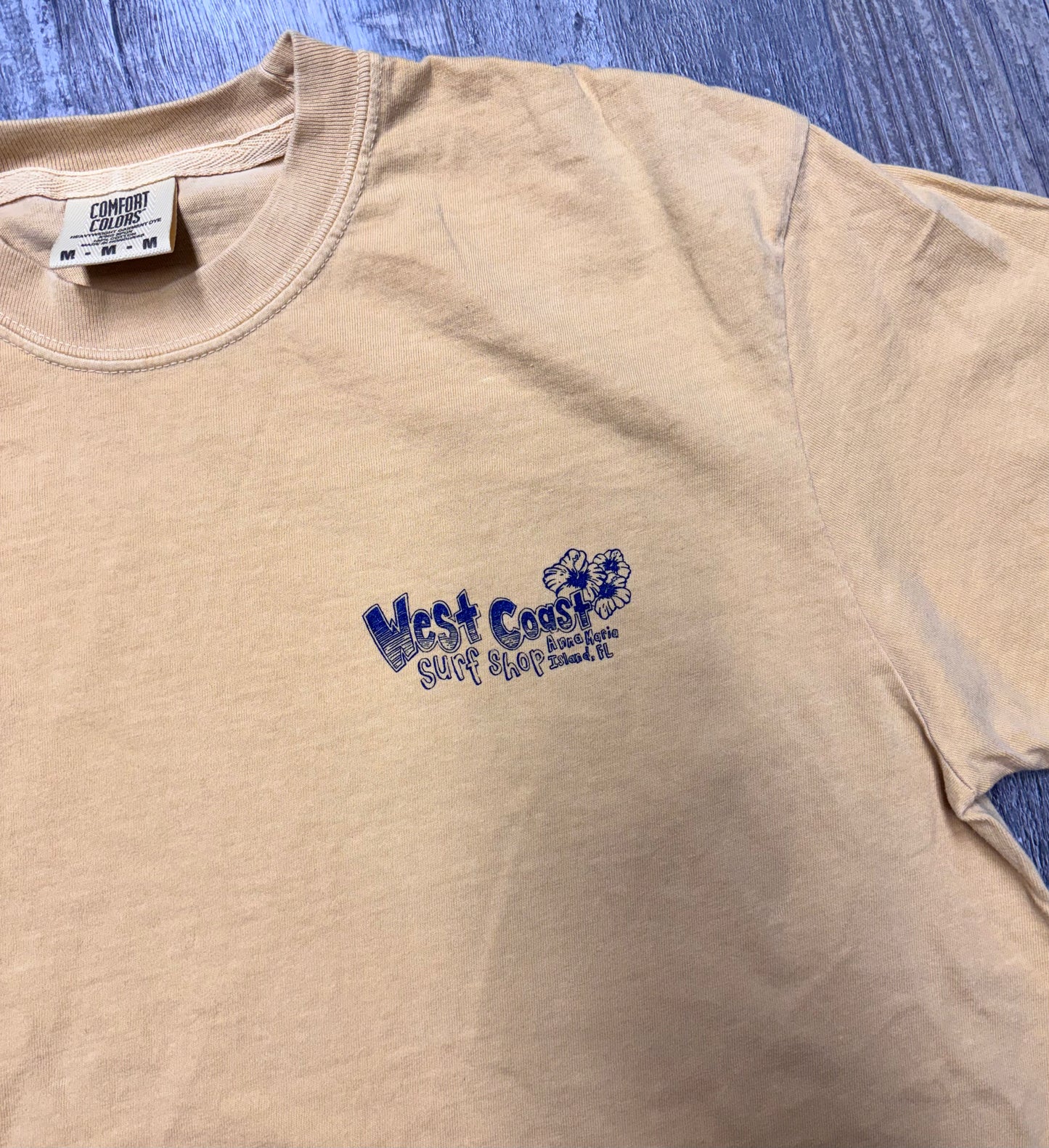 West Coast Surf Shop by Santino Surf Designs Tee