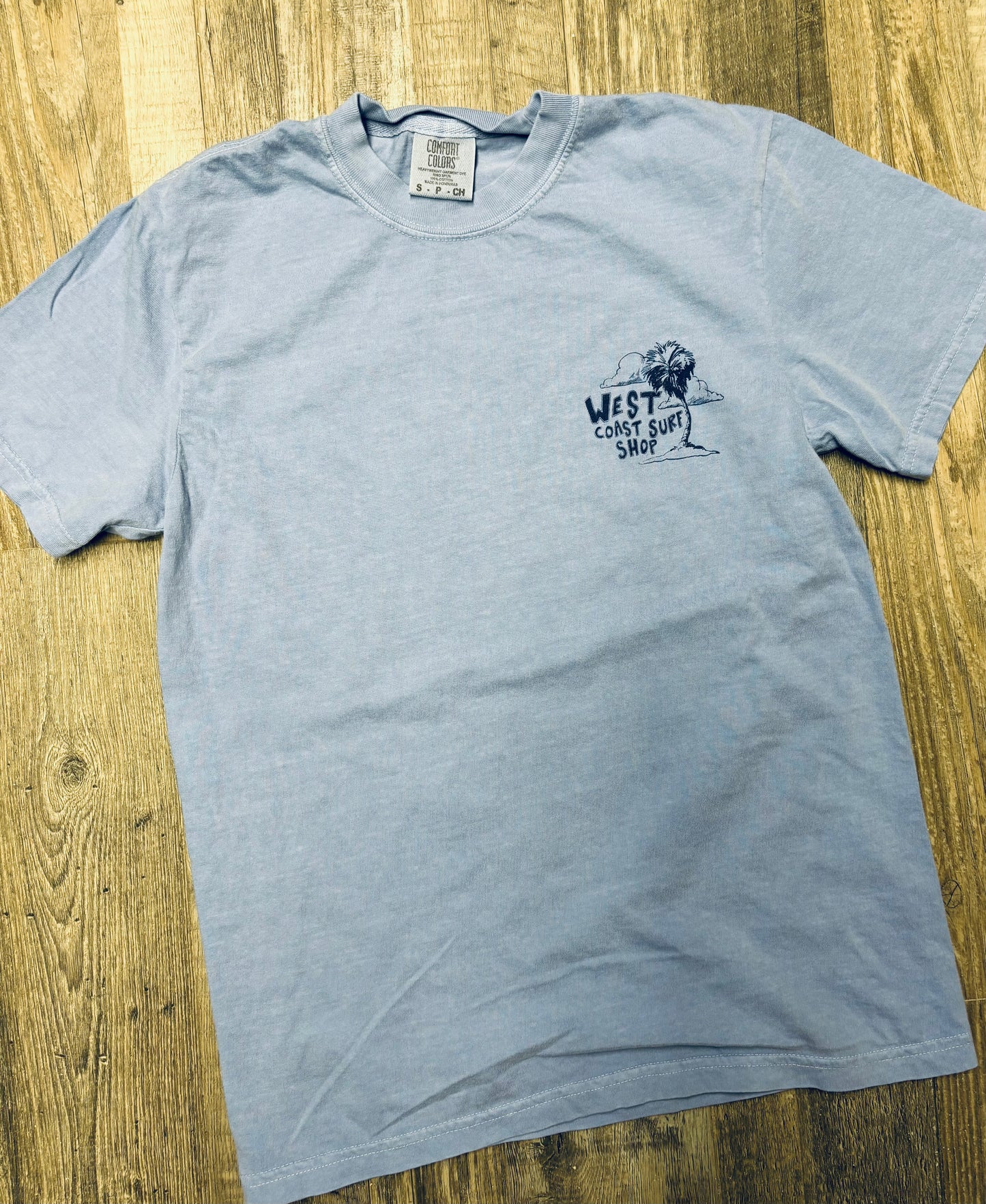 West Coast Surf Shop by Santino Surf Designs Tee