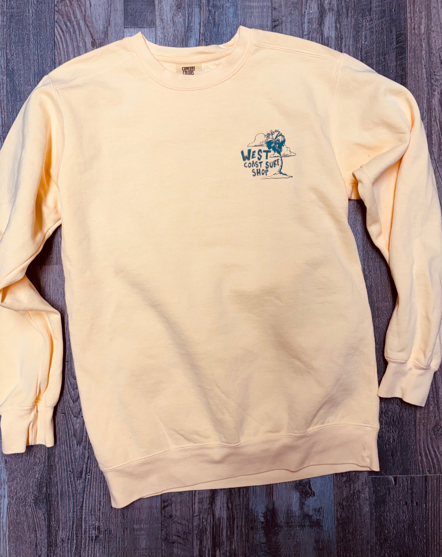 West Coast Surf Shop by Santino Surf Designs Sweatshirt