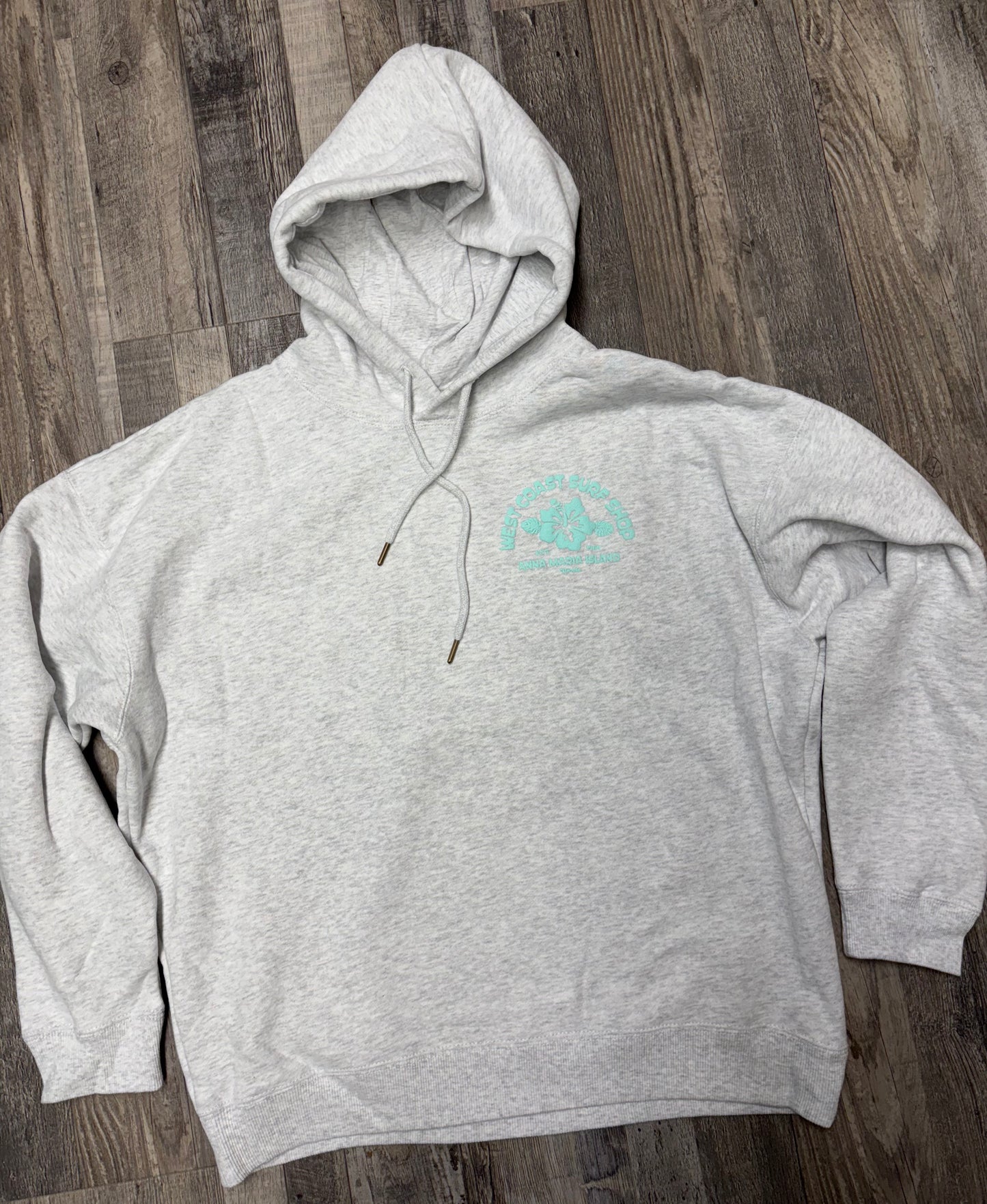 West Coast Surf Shop Puff Hibiscus Hoodie