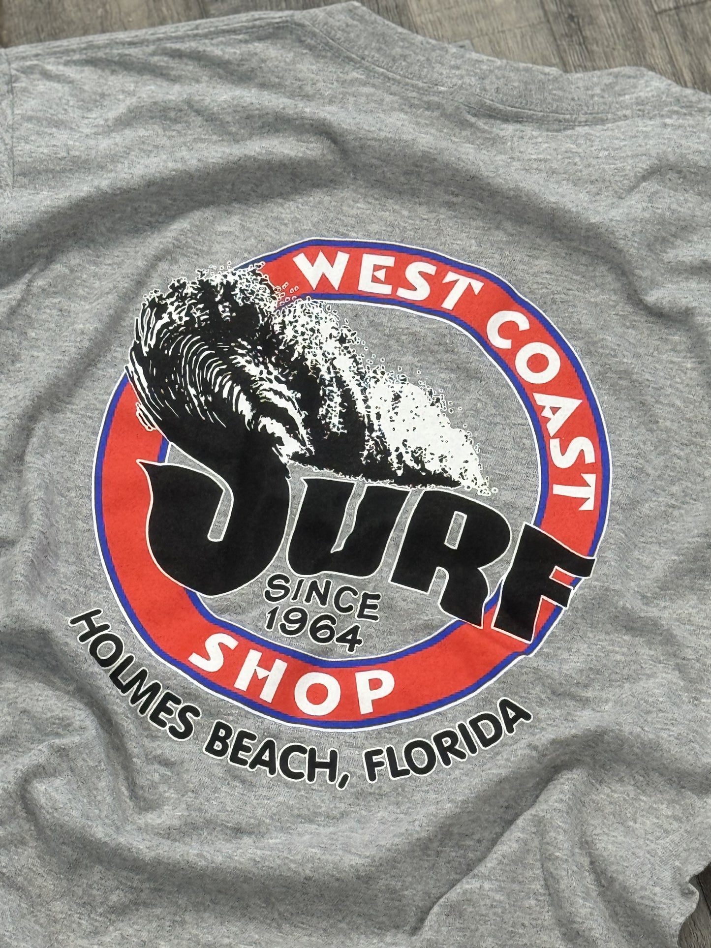 West Coast Surf Shop Classic Boys T-Shirt Grey