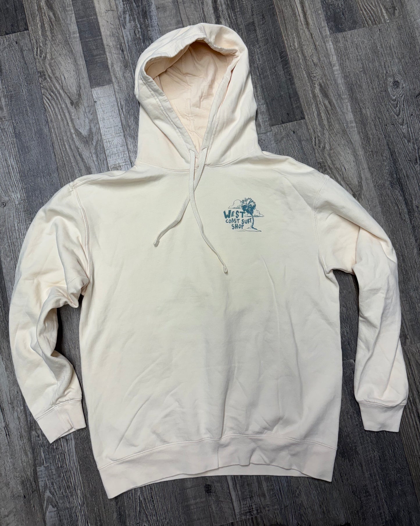 West Coast Surf Shop by Santino Surf Designs Hoodie
