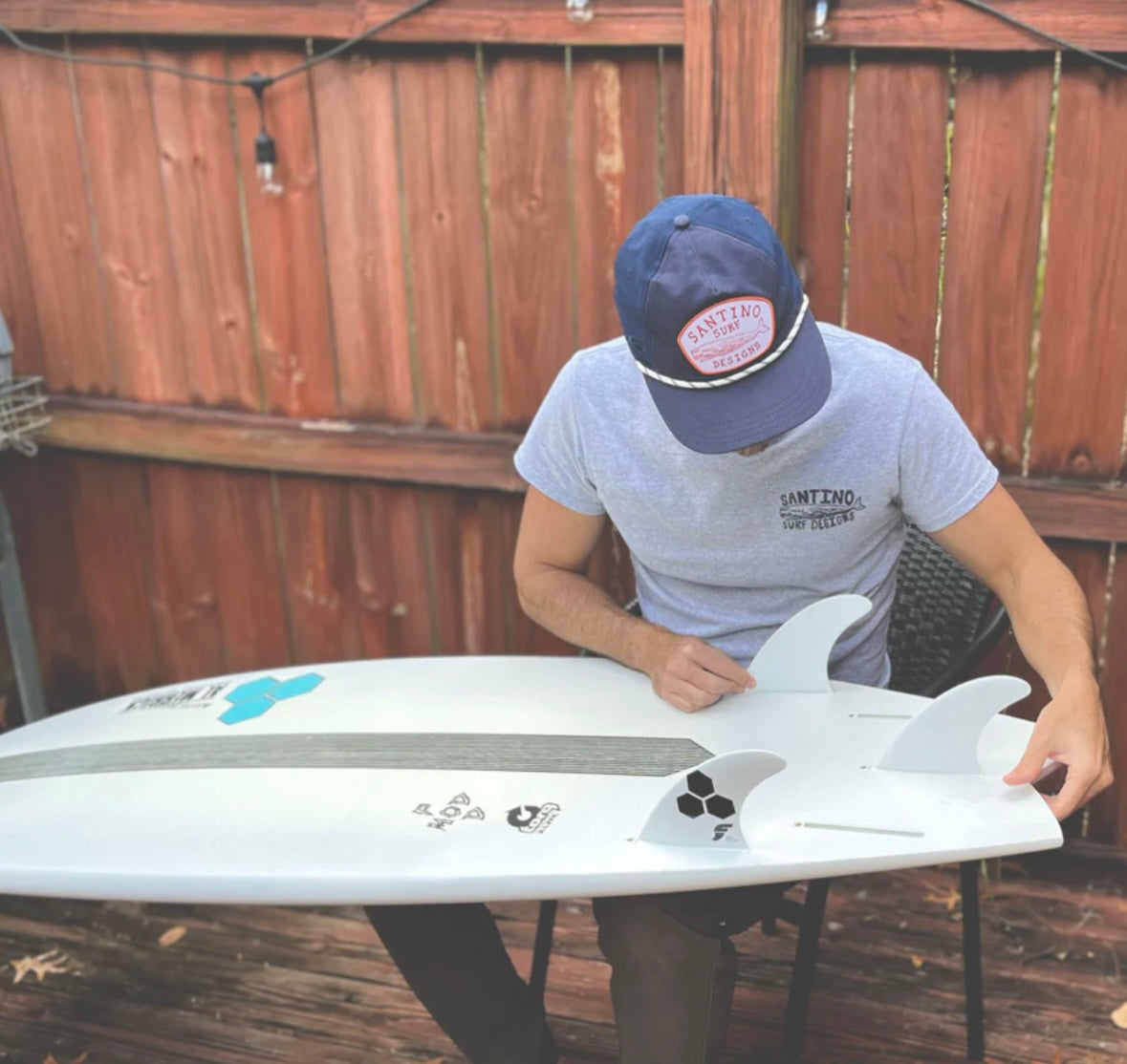 Santino Surf Designs Whale Hat
