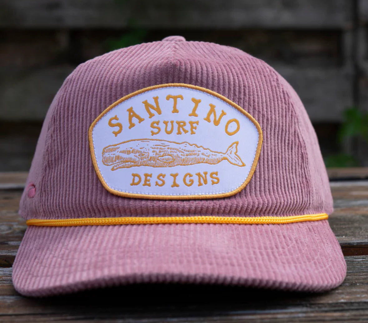 Santino Surf Designs Whale Cord Hat