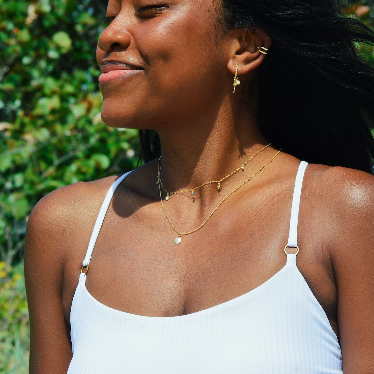 Shelling Charm Necklace