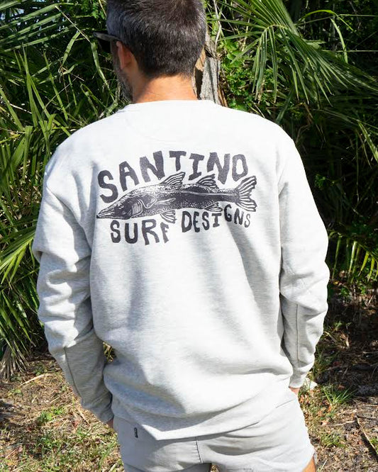 Santino Surf Designs Snook Crew Neck Sweatshirt