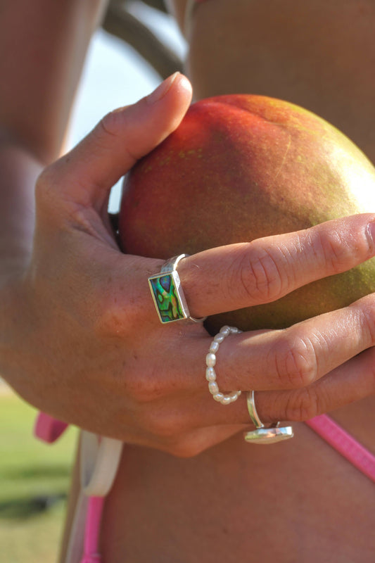 Morgan Ring - Abalone (Handmade)