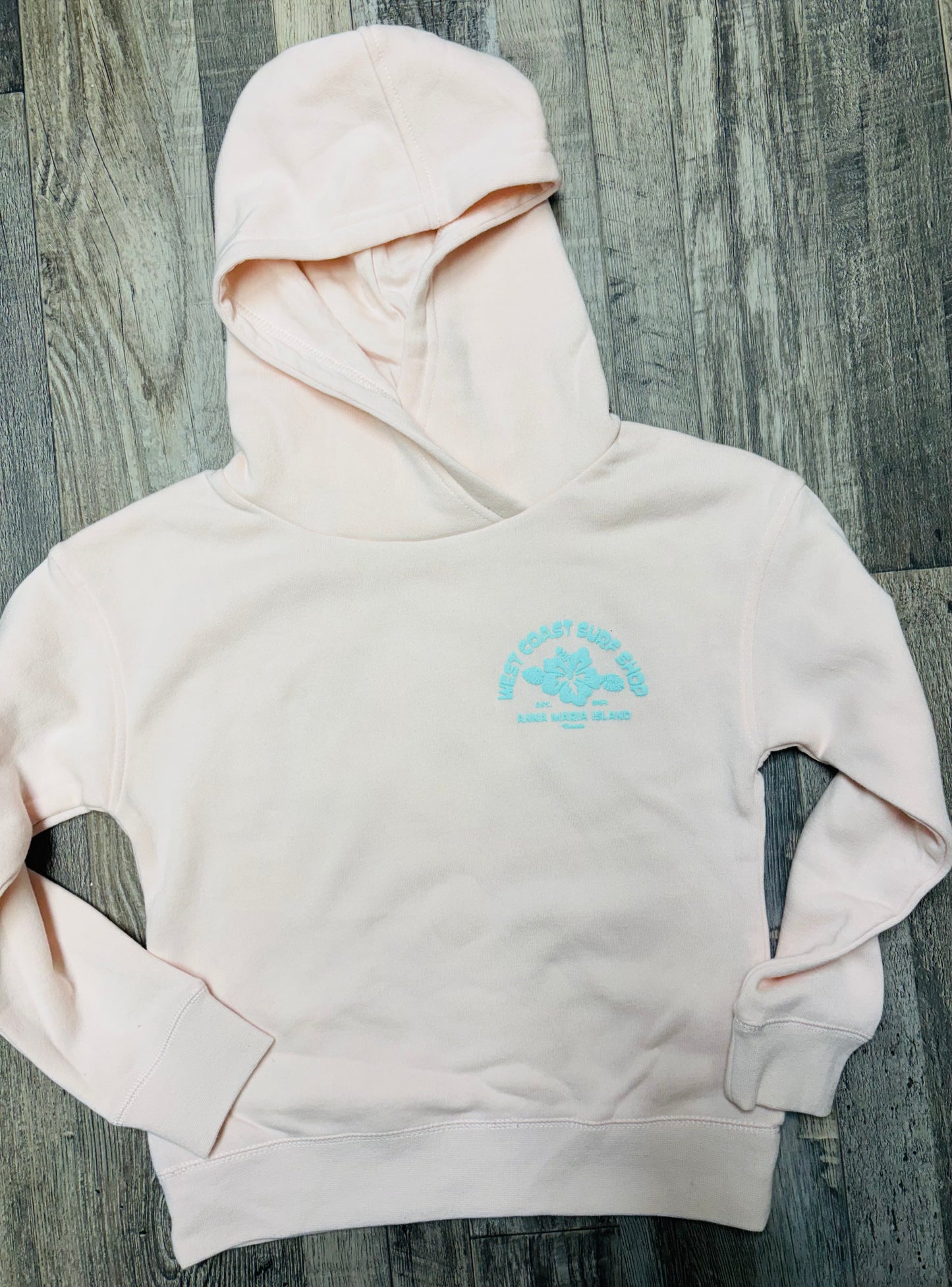 West Coast Surf Shop Youth Puff Hibiscus Hoodie