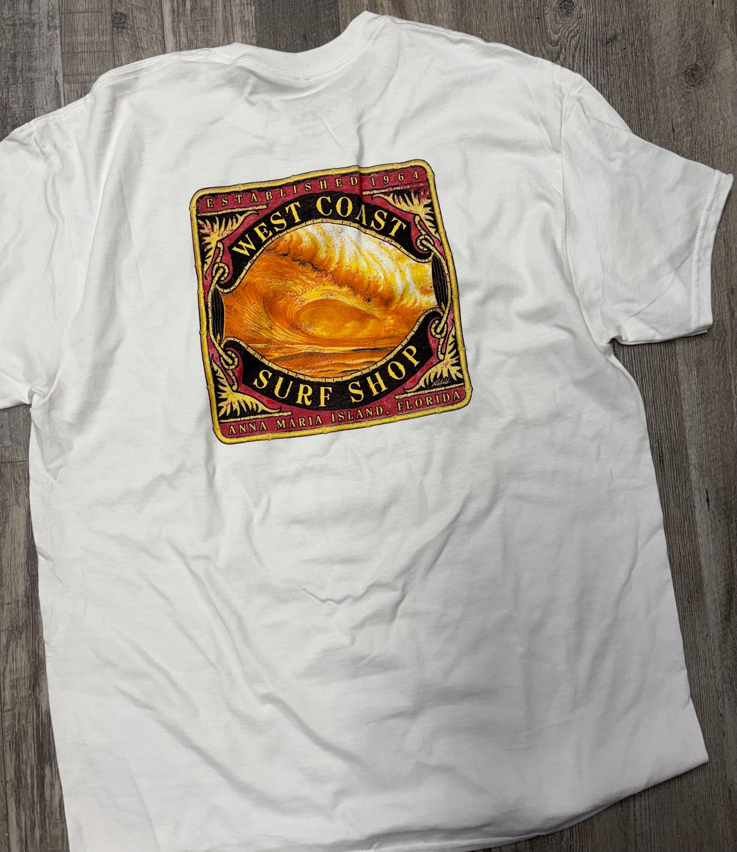 West Coast Surf Shop Wave Crest Tee