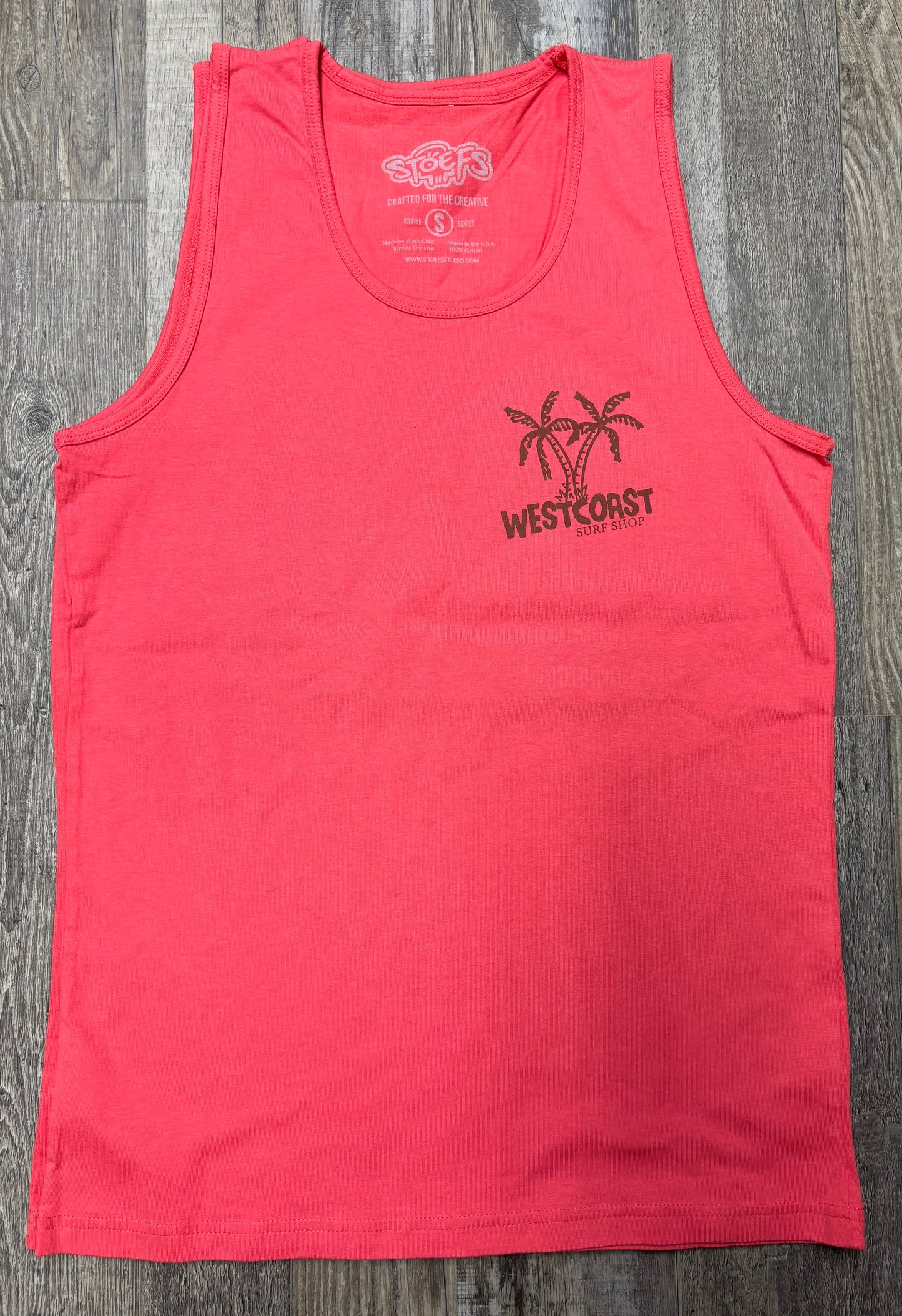 West Coast Surf Shop by Stoefs Studio Longboard Weather Tank