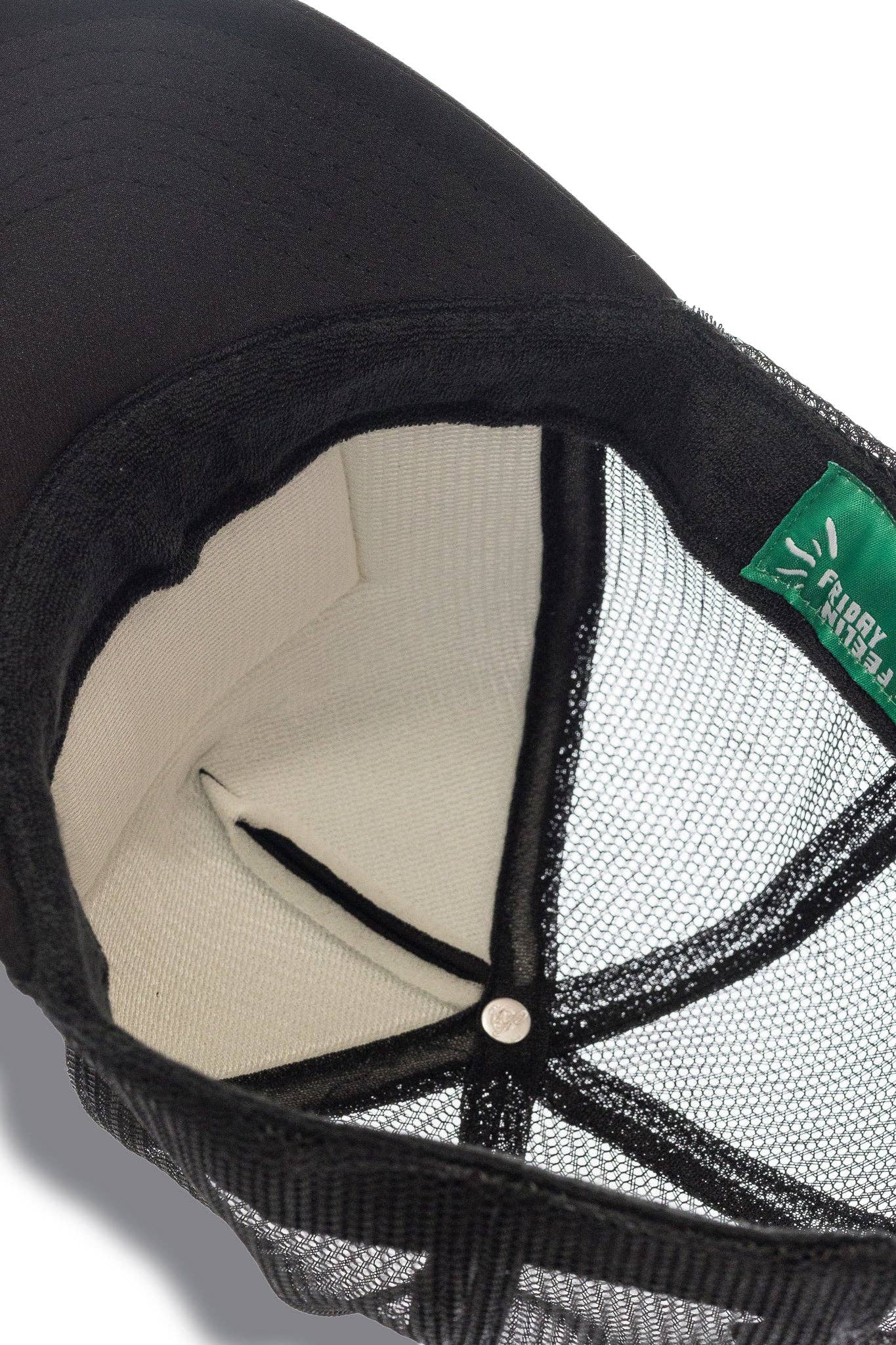 Salty Moms Trucker Hat in Black