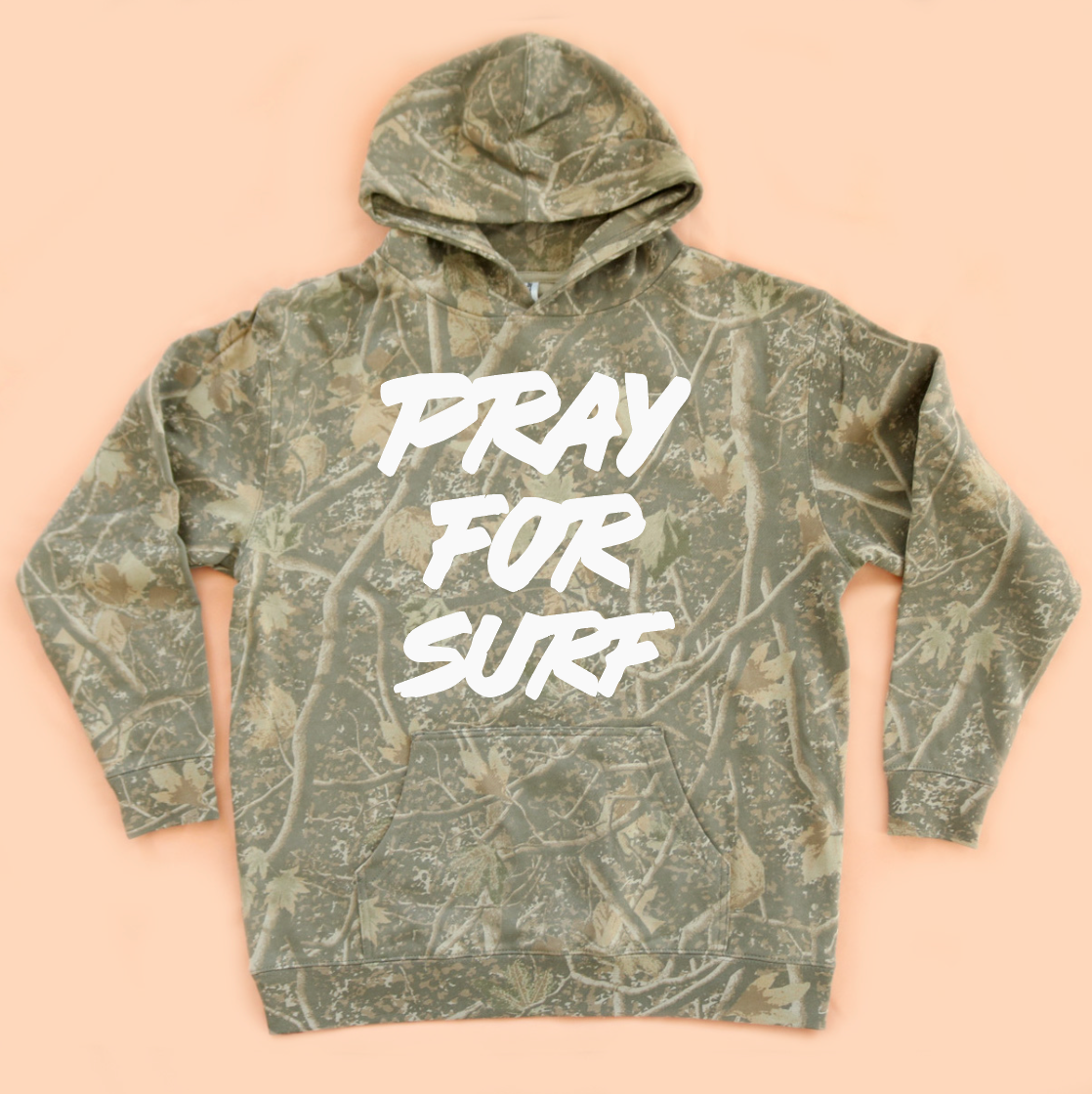 Pray For Surf Realtree Unisex Hoodie