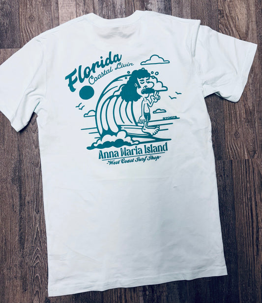 West Coast Surf Shop by Stoefs Studio Take it Easy Tee
