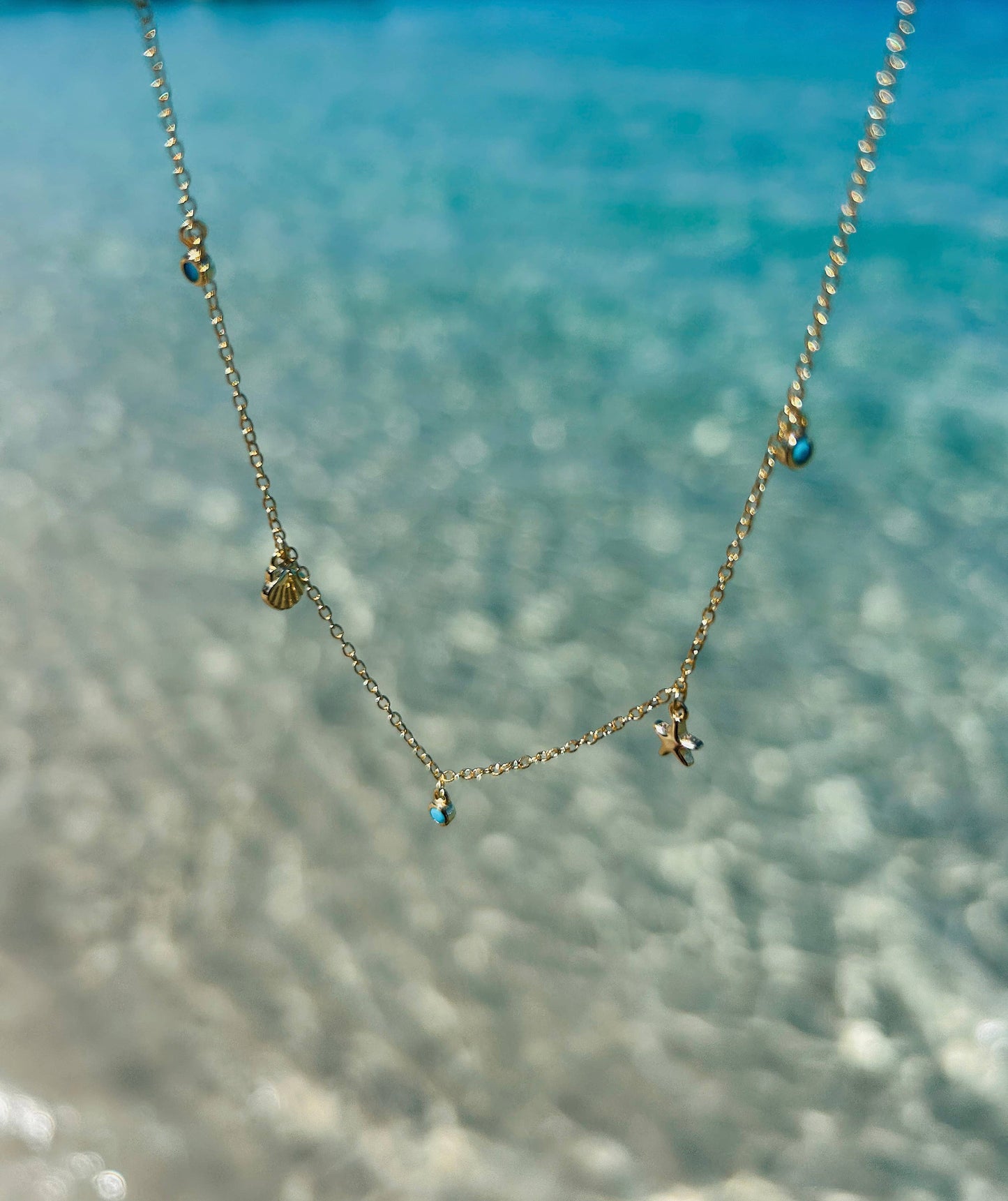 Shelling Charm Necklace