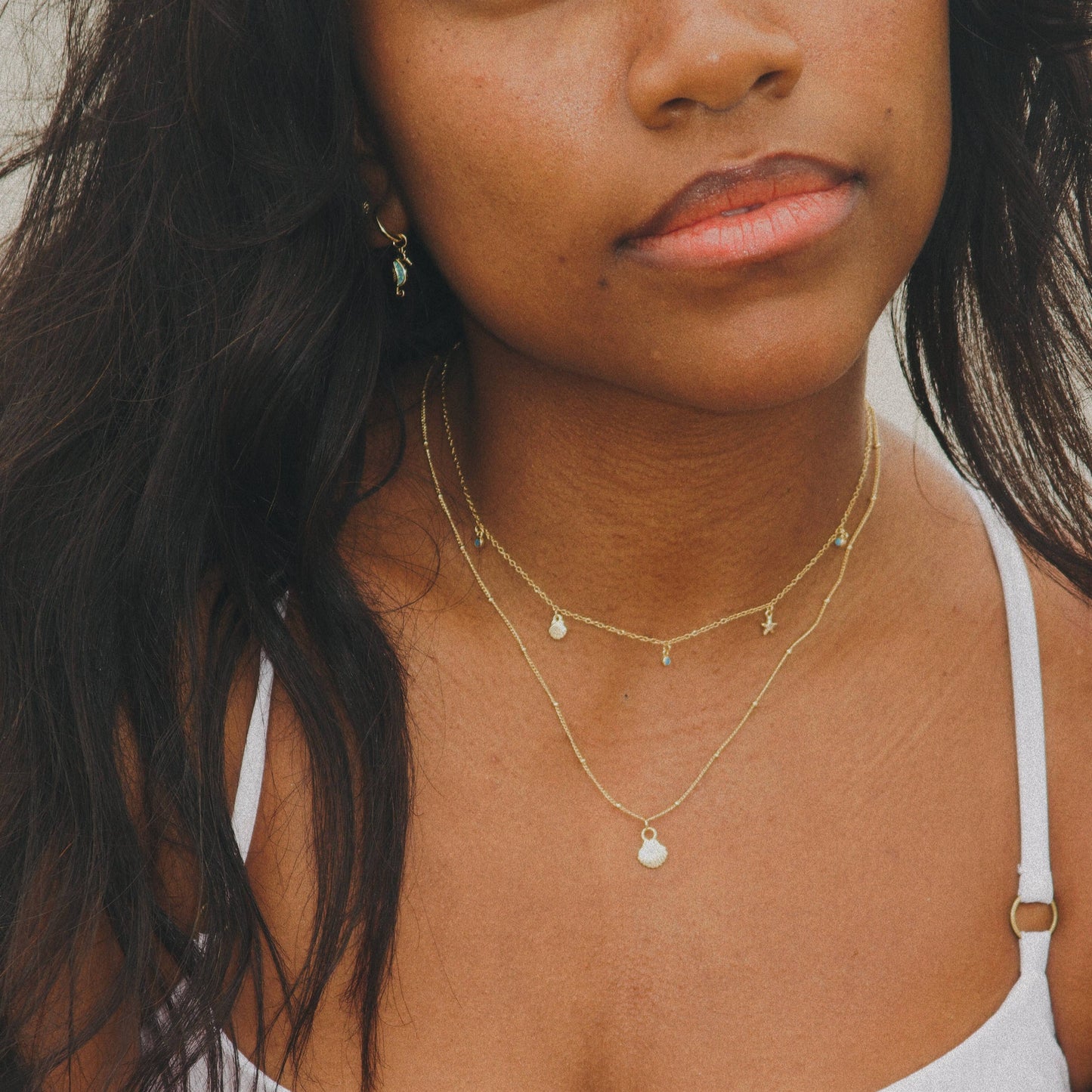 Shelling Charm Necklace