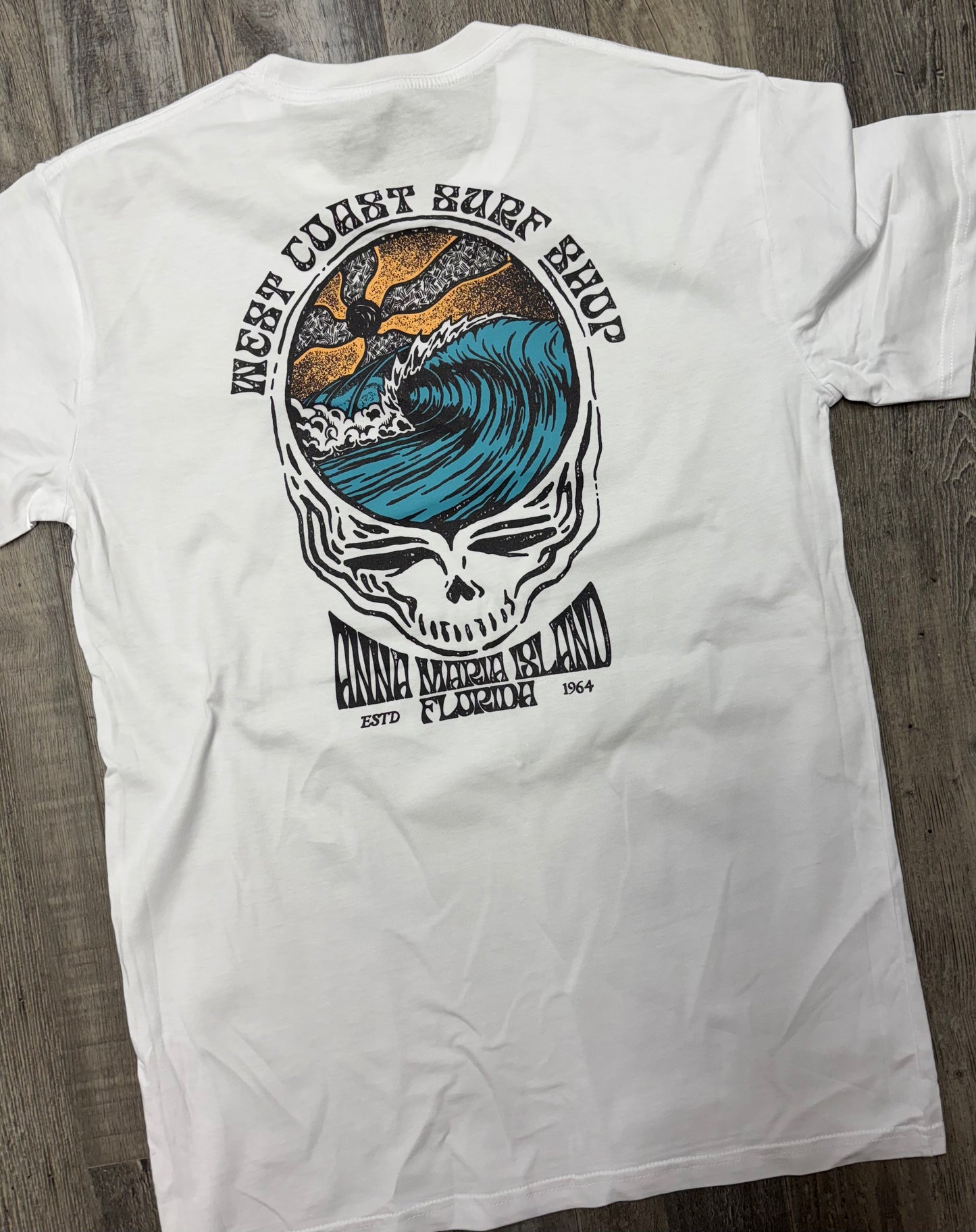 West Coast Surf Shop by Stoefs Studio Dead Head Tee