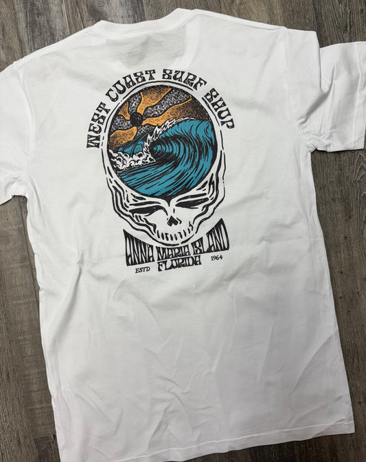 West Coast Surf Shop by Stoefs Studio Dead Head Tee