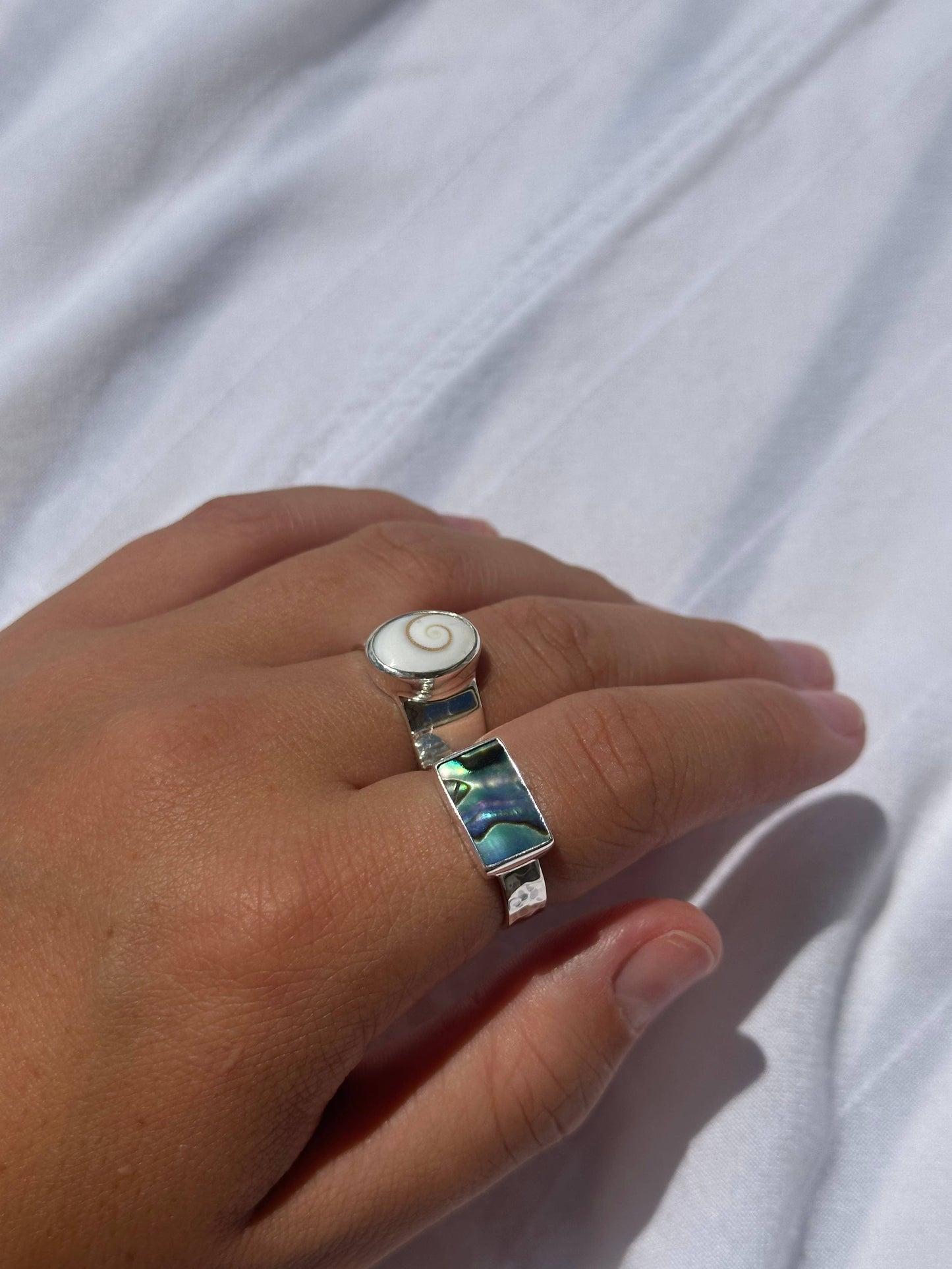 Morgan Ring - Abalone (Handmade)