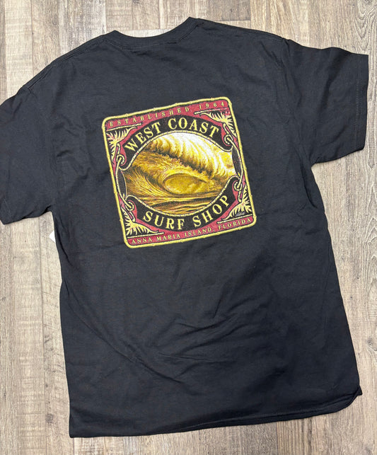 West Coast Surf Shop Wave Crest Tee