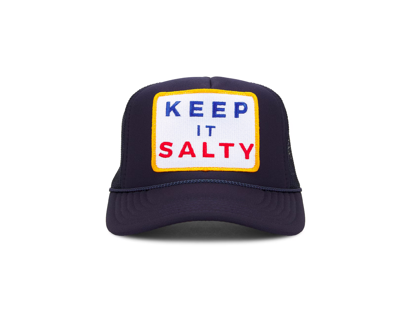 Keep It Salty Trucker Hat in Navy