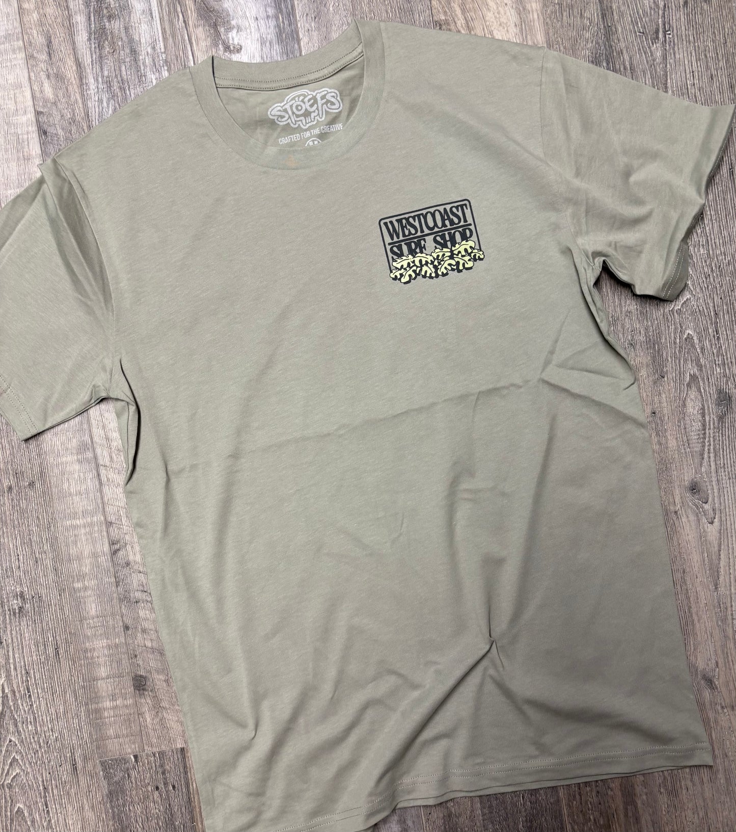 West Coast Surf Shop by Stoefs Studio Road To Paradise Tee