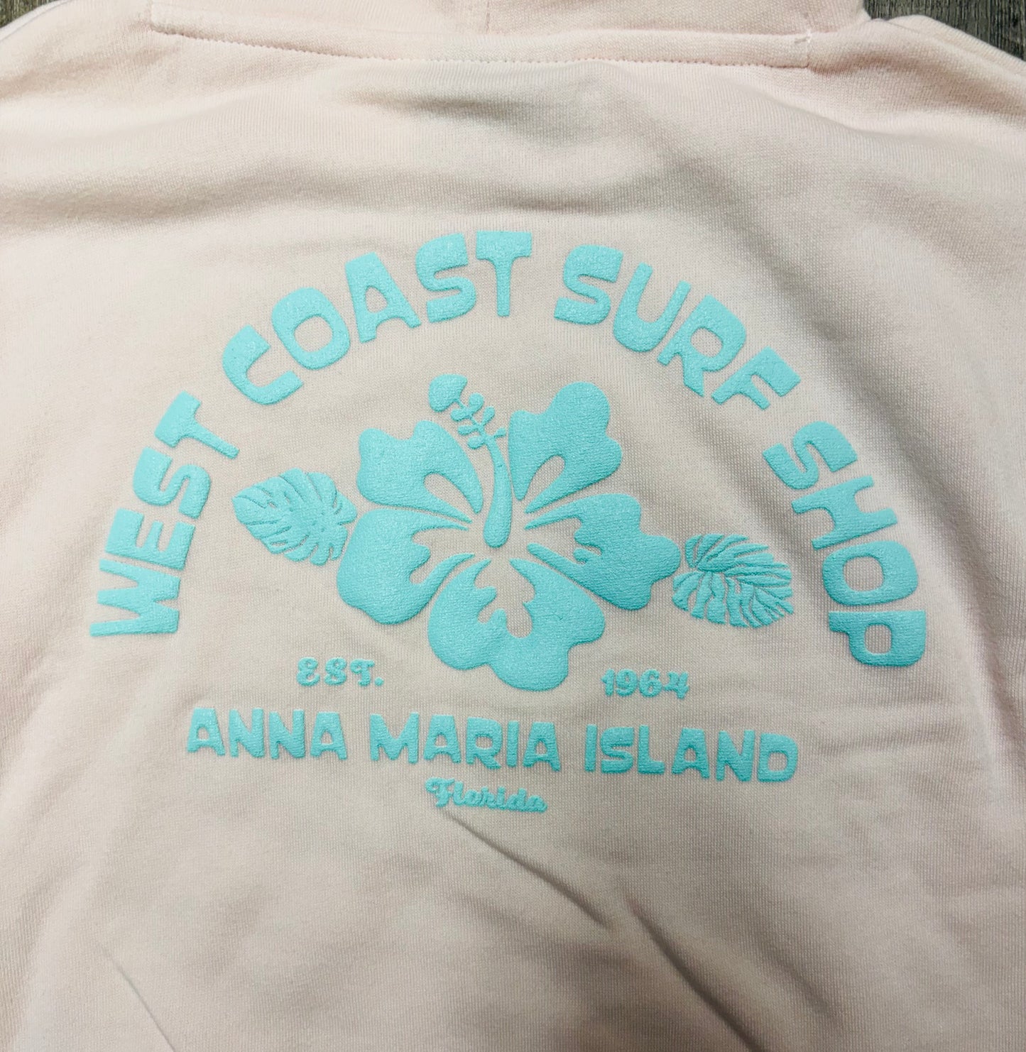 West Coast Surf Shop Youth Puff Hibiscus Hoodie