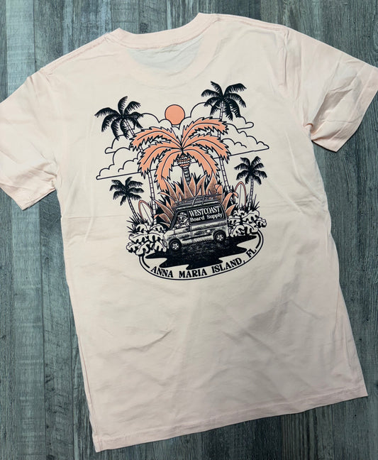 West Coast Surf Shop by Stoefs Studio Road To Paradise Tee