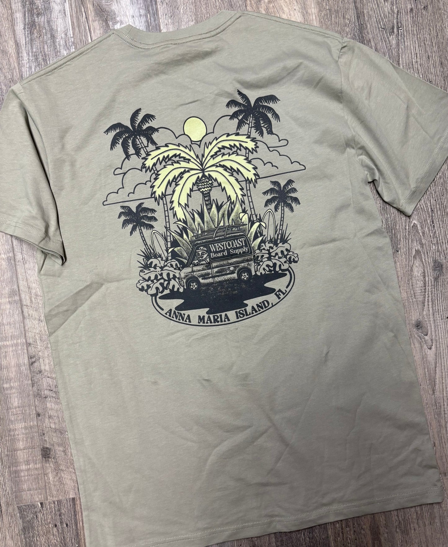 West Coast Surf Shop by Stoefs Studio Road To Paradise Tee