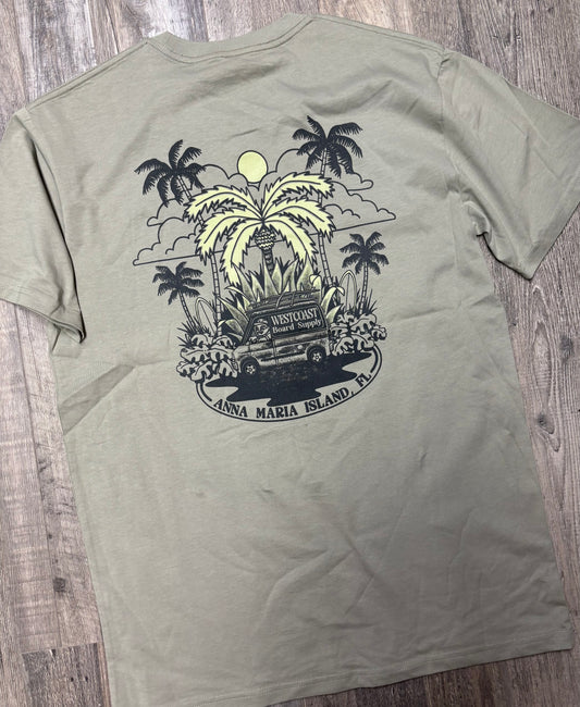 West Coast Surf Shop by Stoefs Studio Road To Paradise Tee