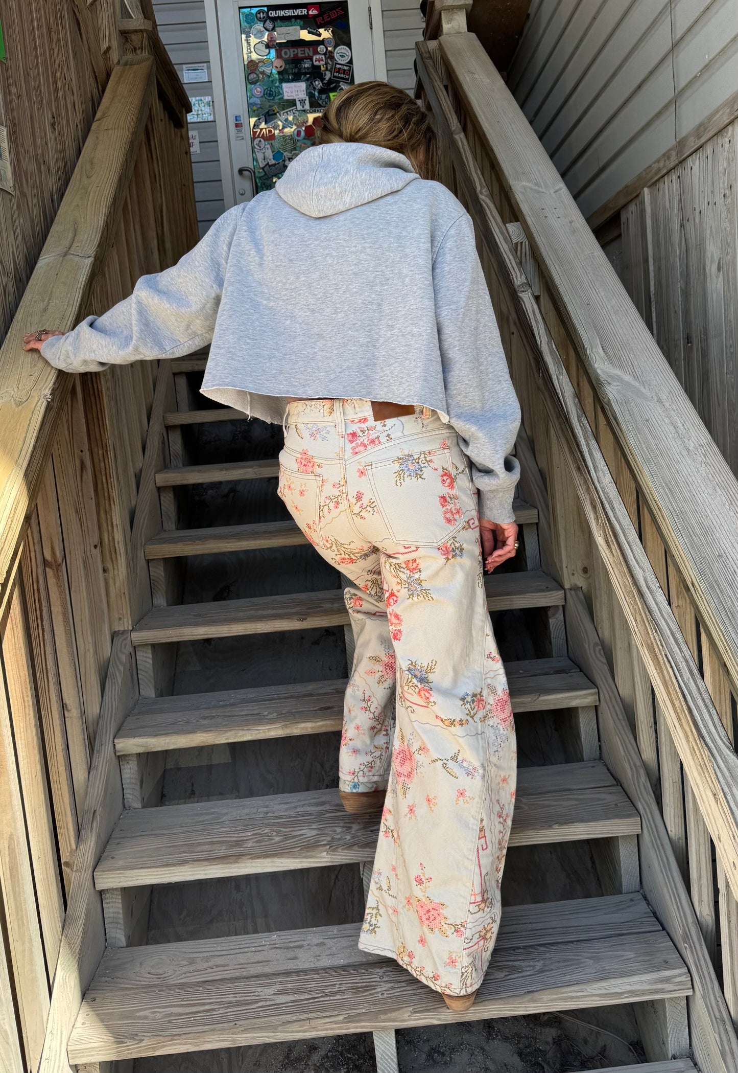 We The Free Eden Printed High Slouchy Jean