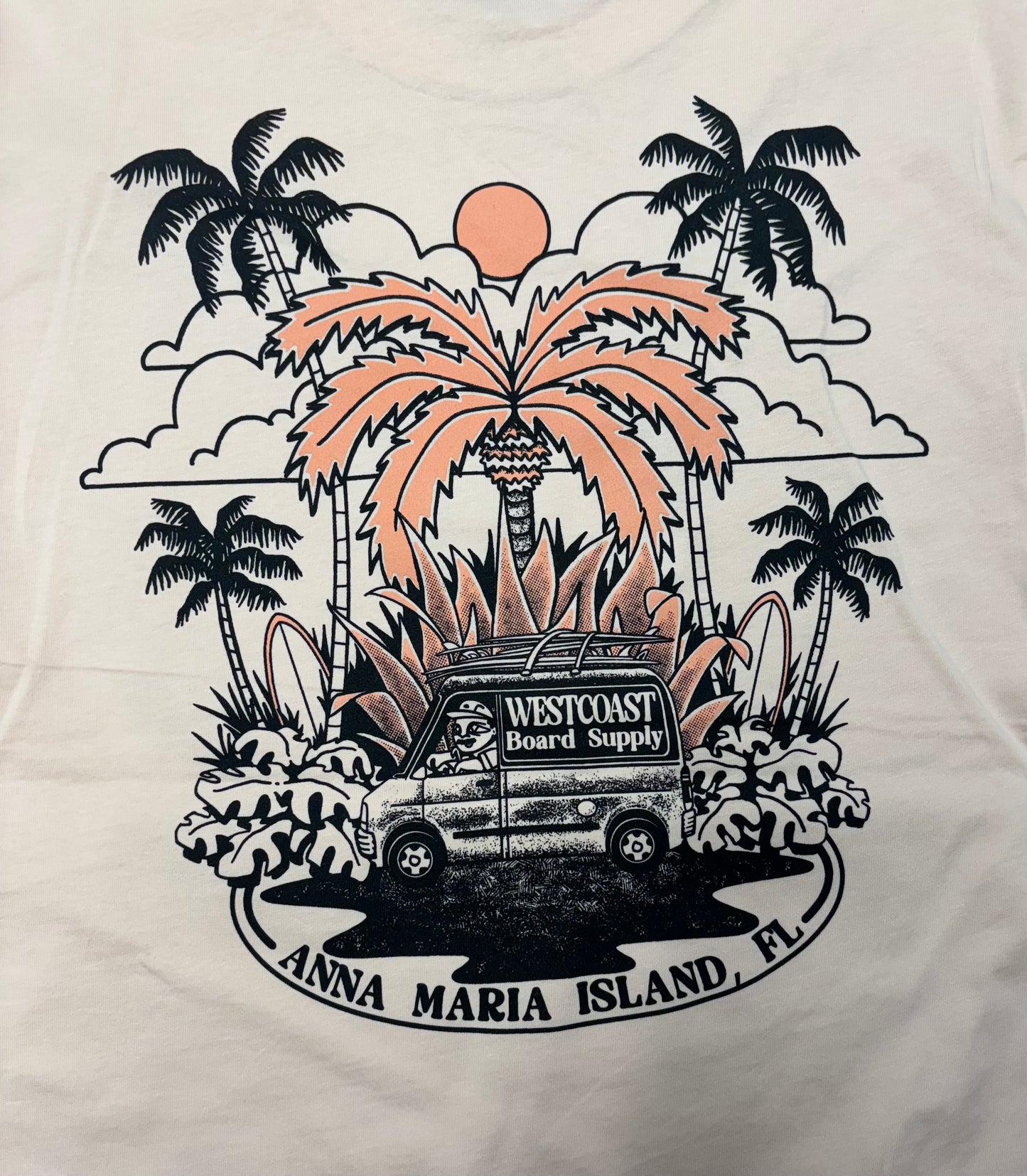 West Coast Surf Shop by Stoefs Studio Road To Paradise Tee