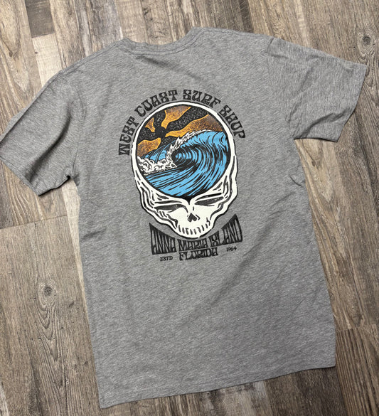 West Coast Surf Shop by Stoefs Studio Dead Head Tee