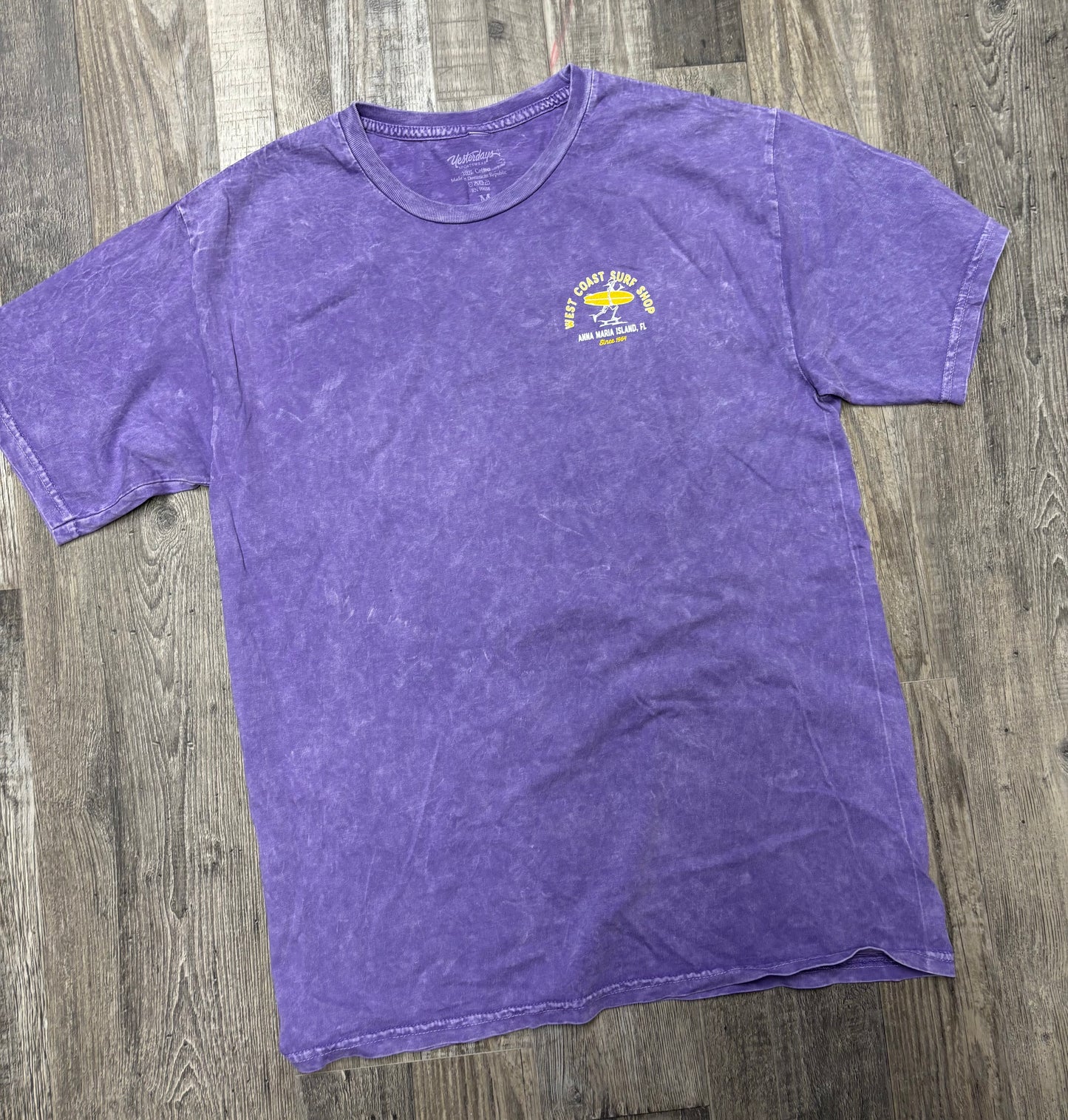 West Coast Surf Shop Skating Surfing Skeleton Tee