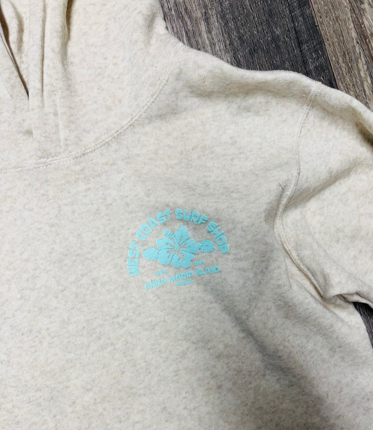 West Coast Surf Shop Youth Puff Hibiscus Hoodie