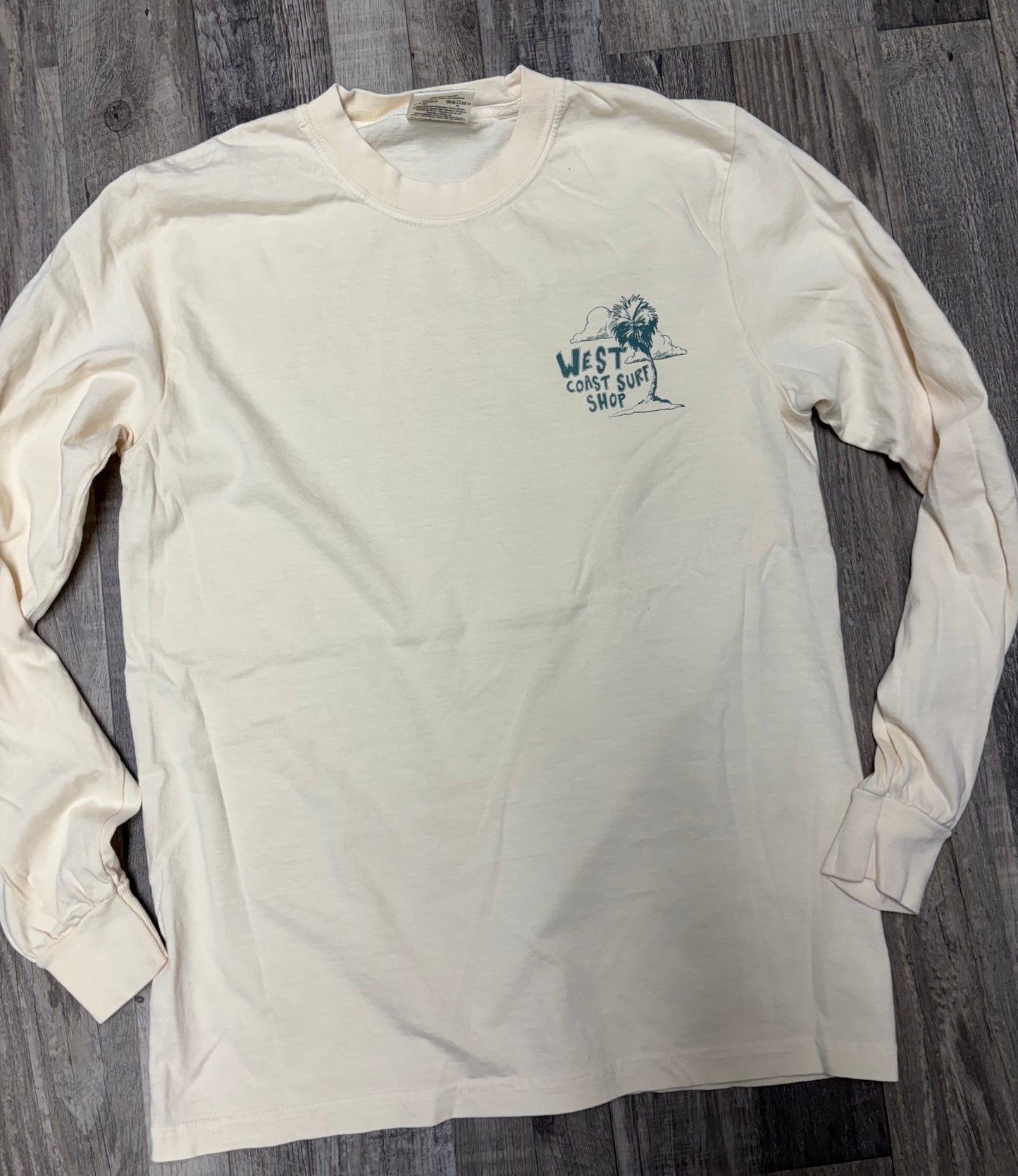 West Coast Surf Shop by Santino Surf Designs Long Sleeve Tee