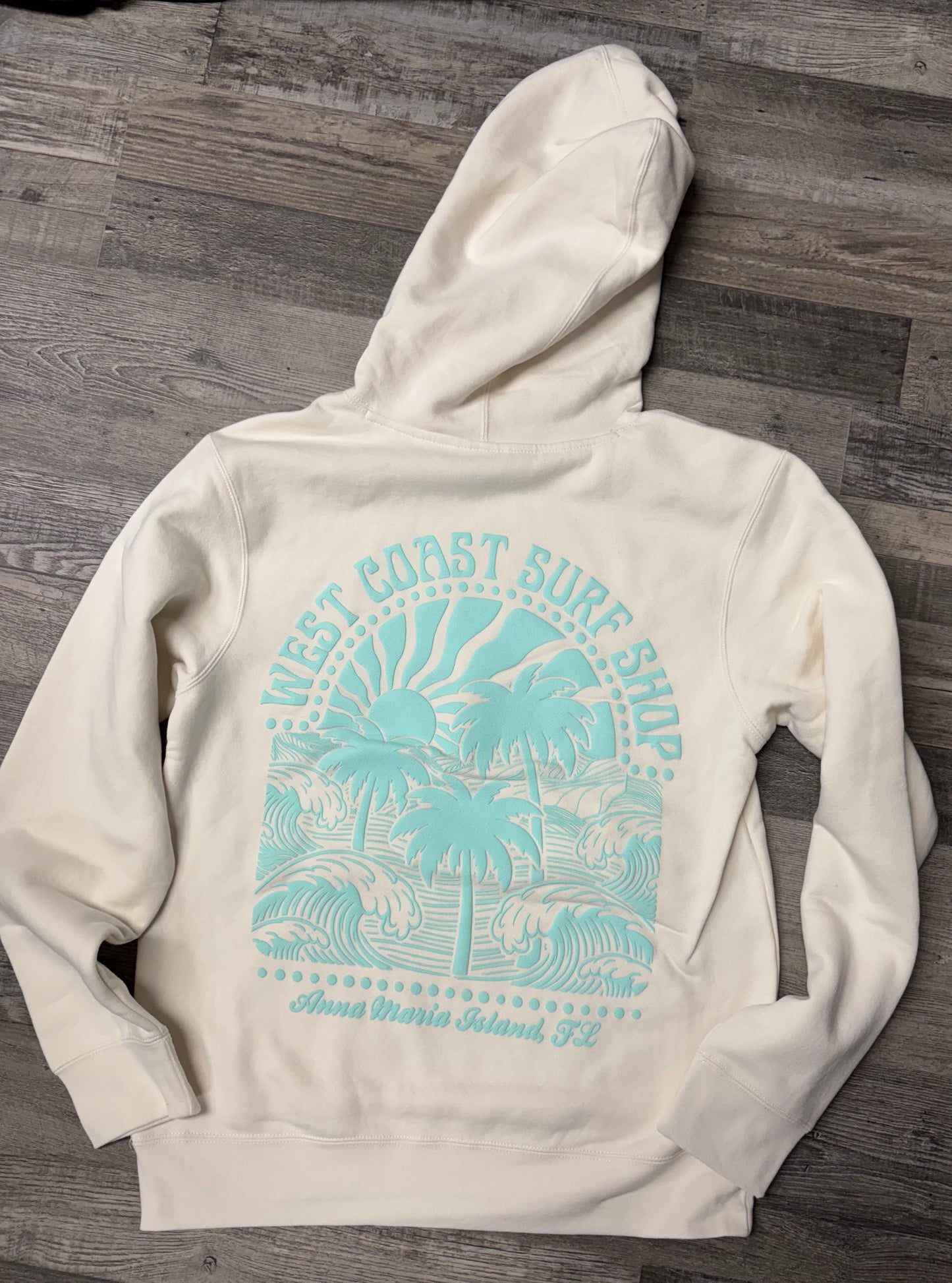 West Coast Surf Shop Puff Hoodie
