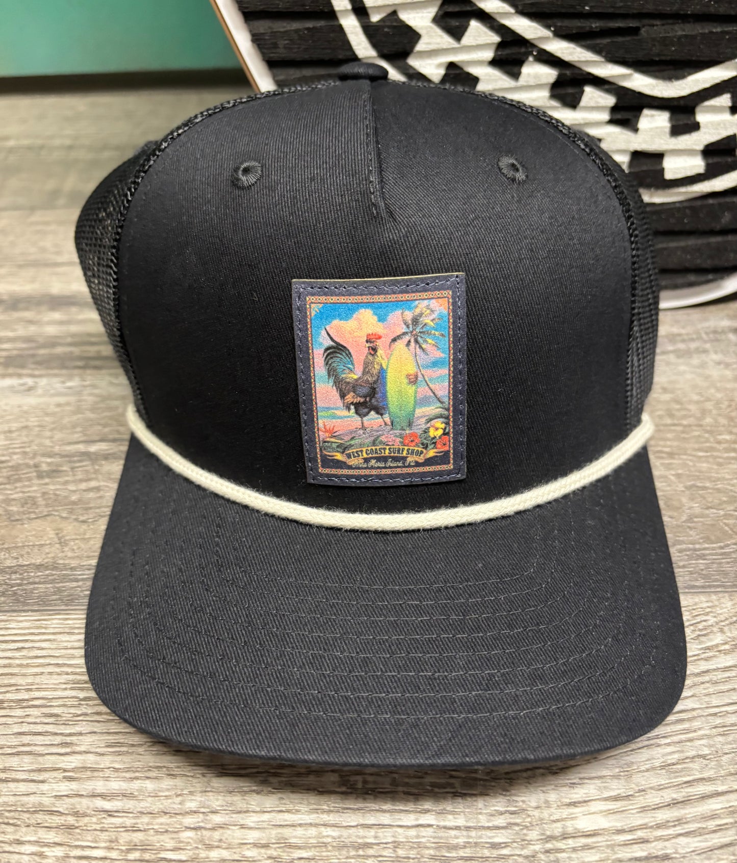 West Coast Surf Shop Surfing Rooster Hat