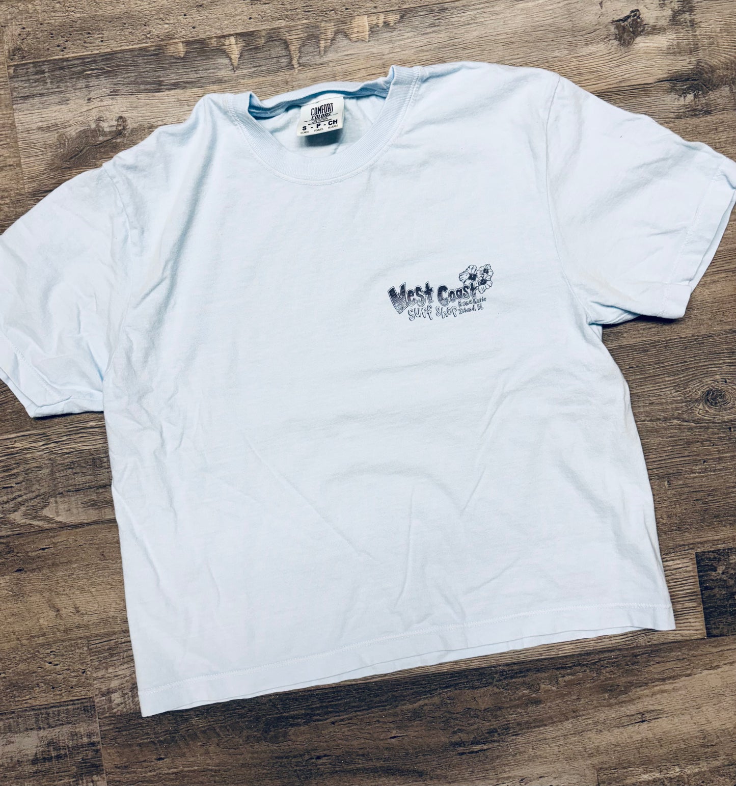 West Coast Surf Shop by Santino Surf Designs Womens Tee